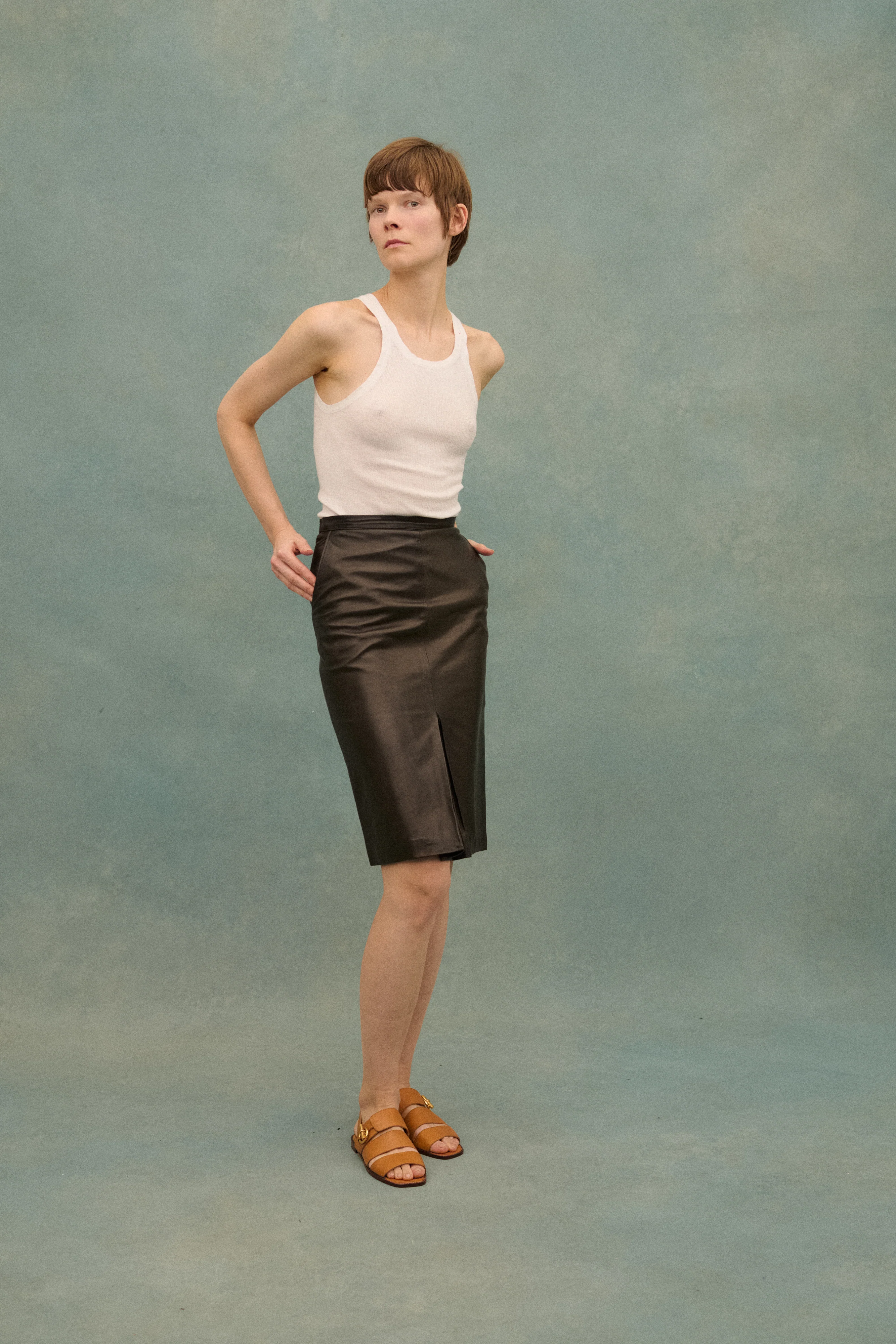 Ysl Leather Skirt - Image 11