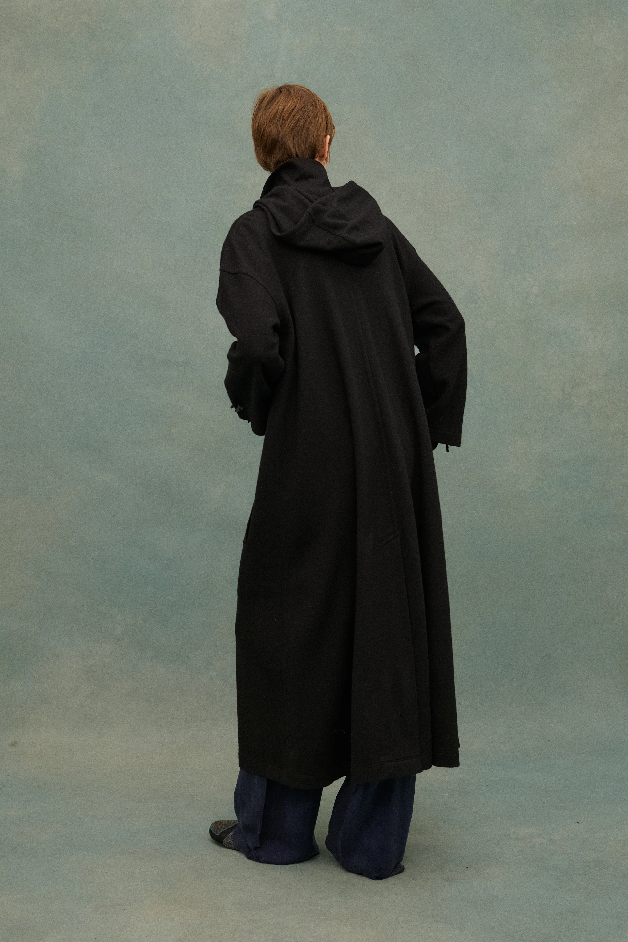 Matsuda Black Wool Coat - Image 6