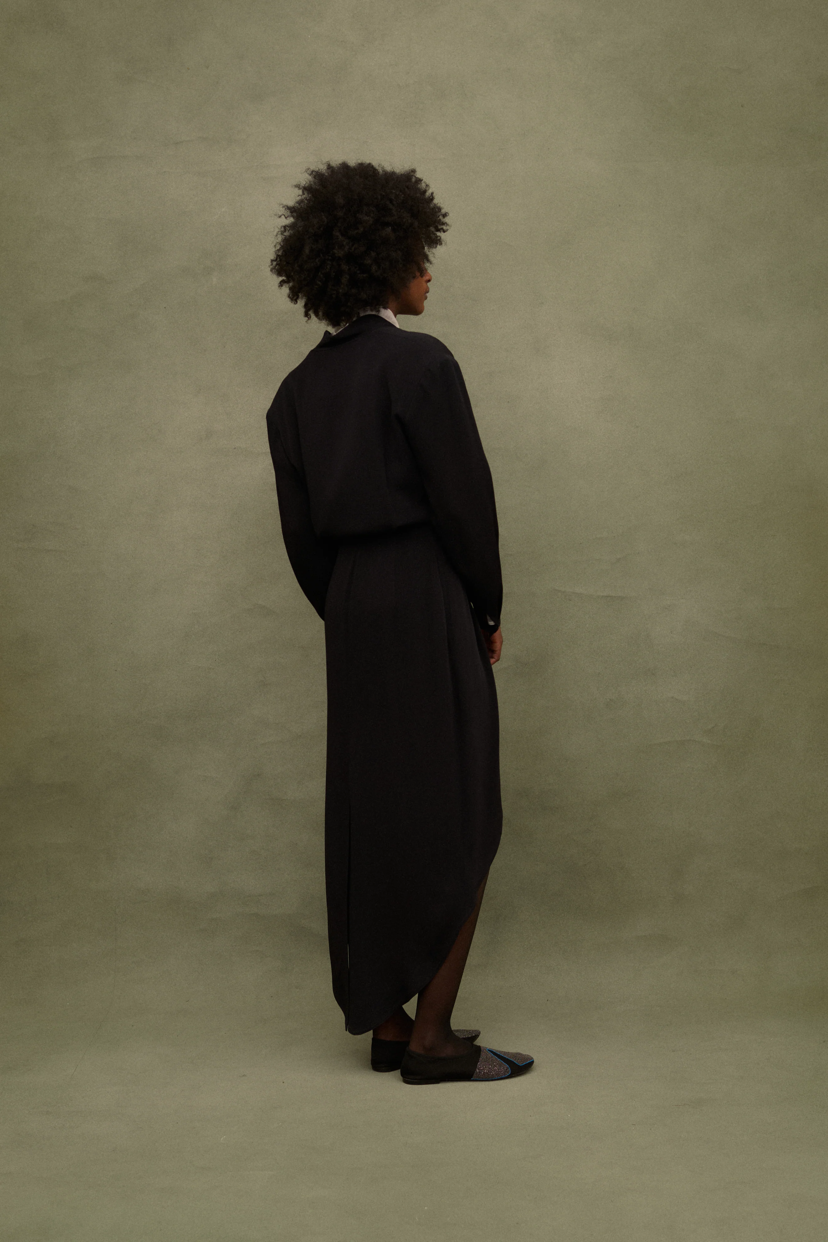 Ozbek Black Tunic - Image 10