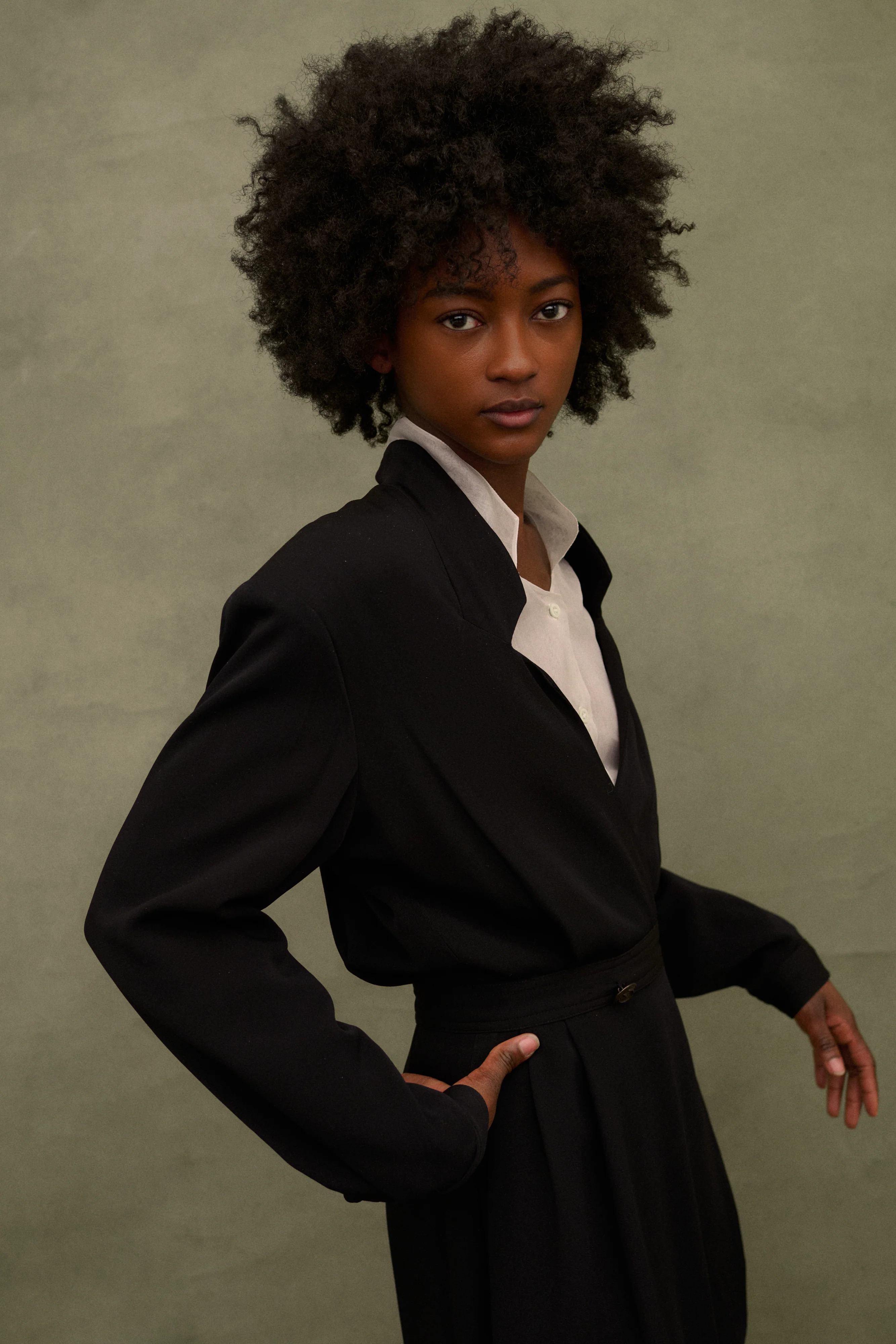 Ozbek Black Tunic - Image 13
