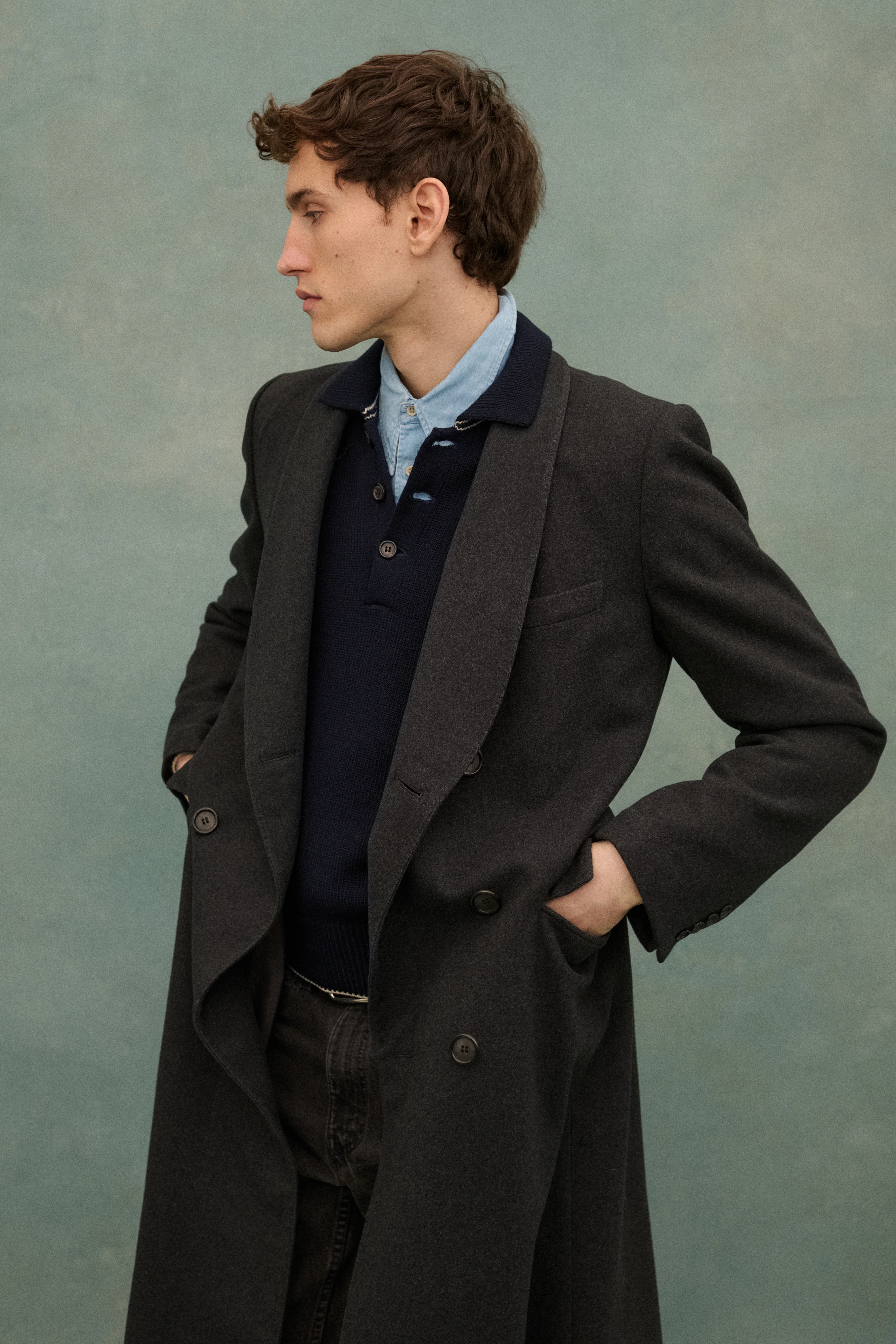 Pierre Cardin Wool Overcoat - Image 11