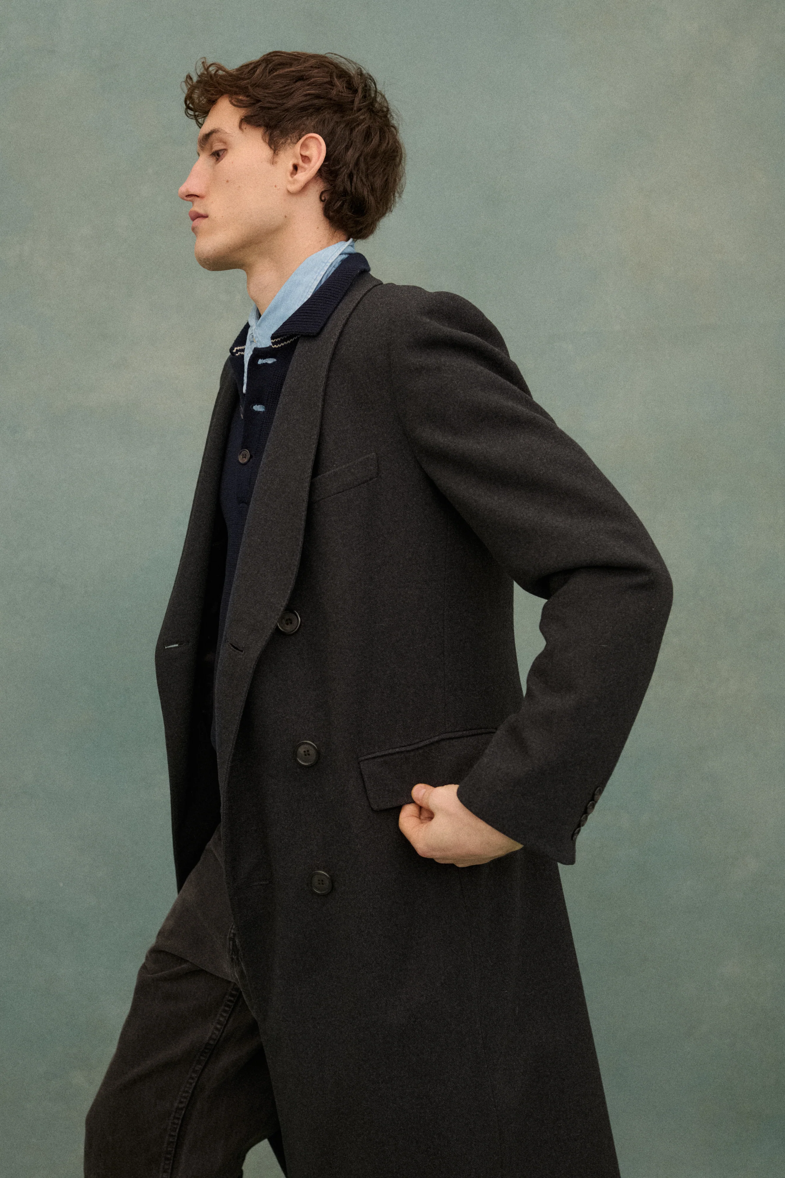 Pierre Cardin Wool Overcoat - Image 12