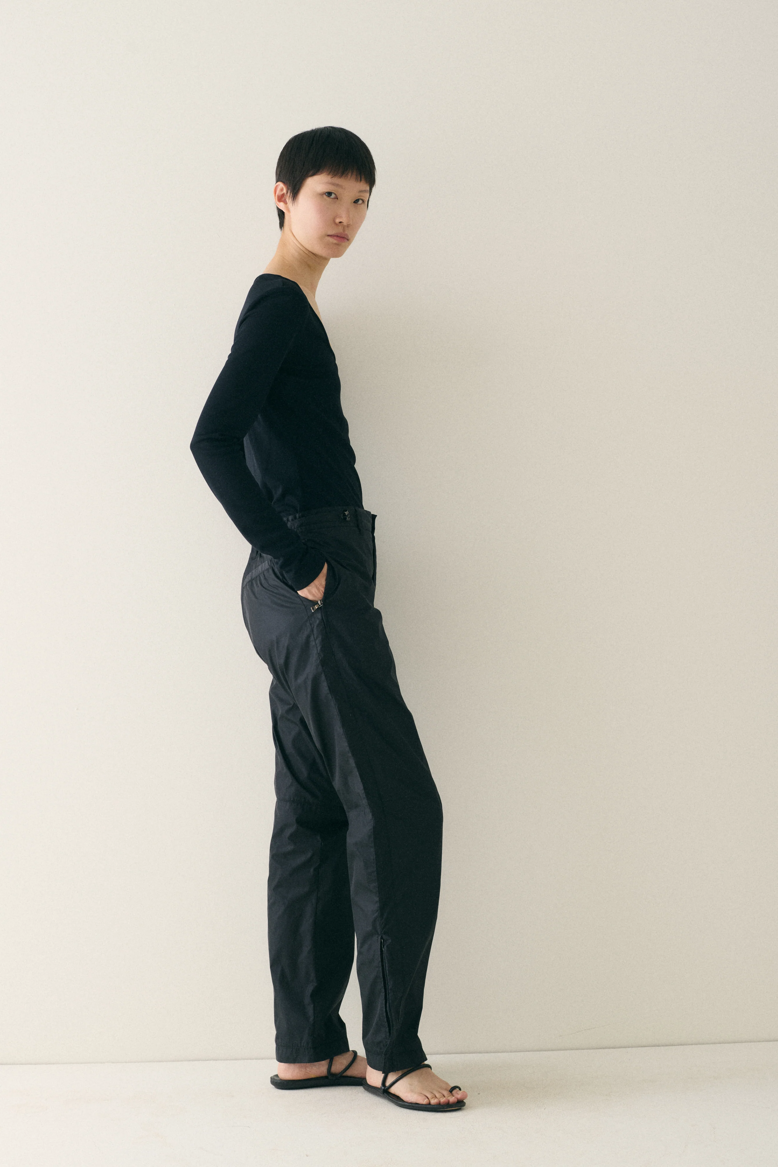 Prada Nylon Trousers - Image 6