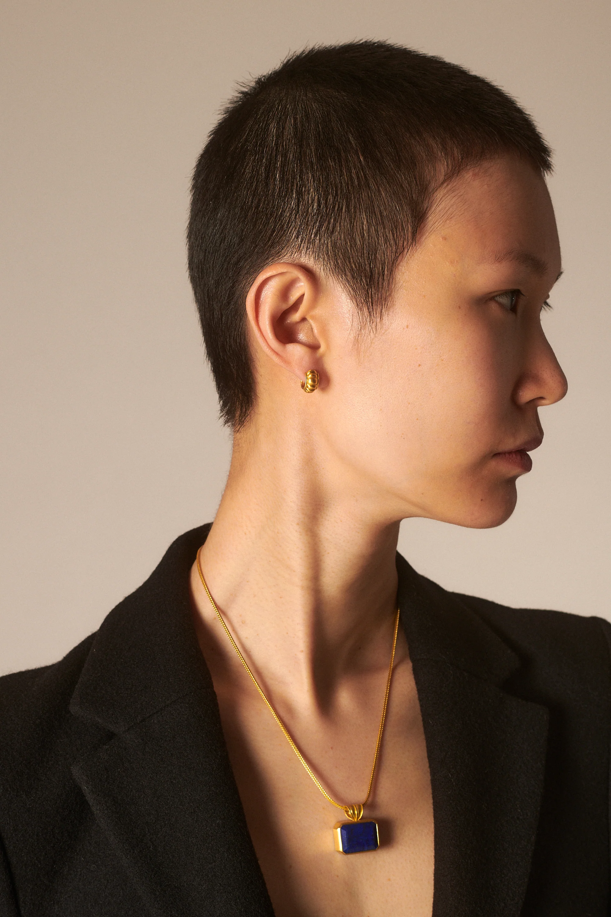 PROUNIS Melon Huga Hoop Earrings - Image 3
