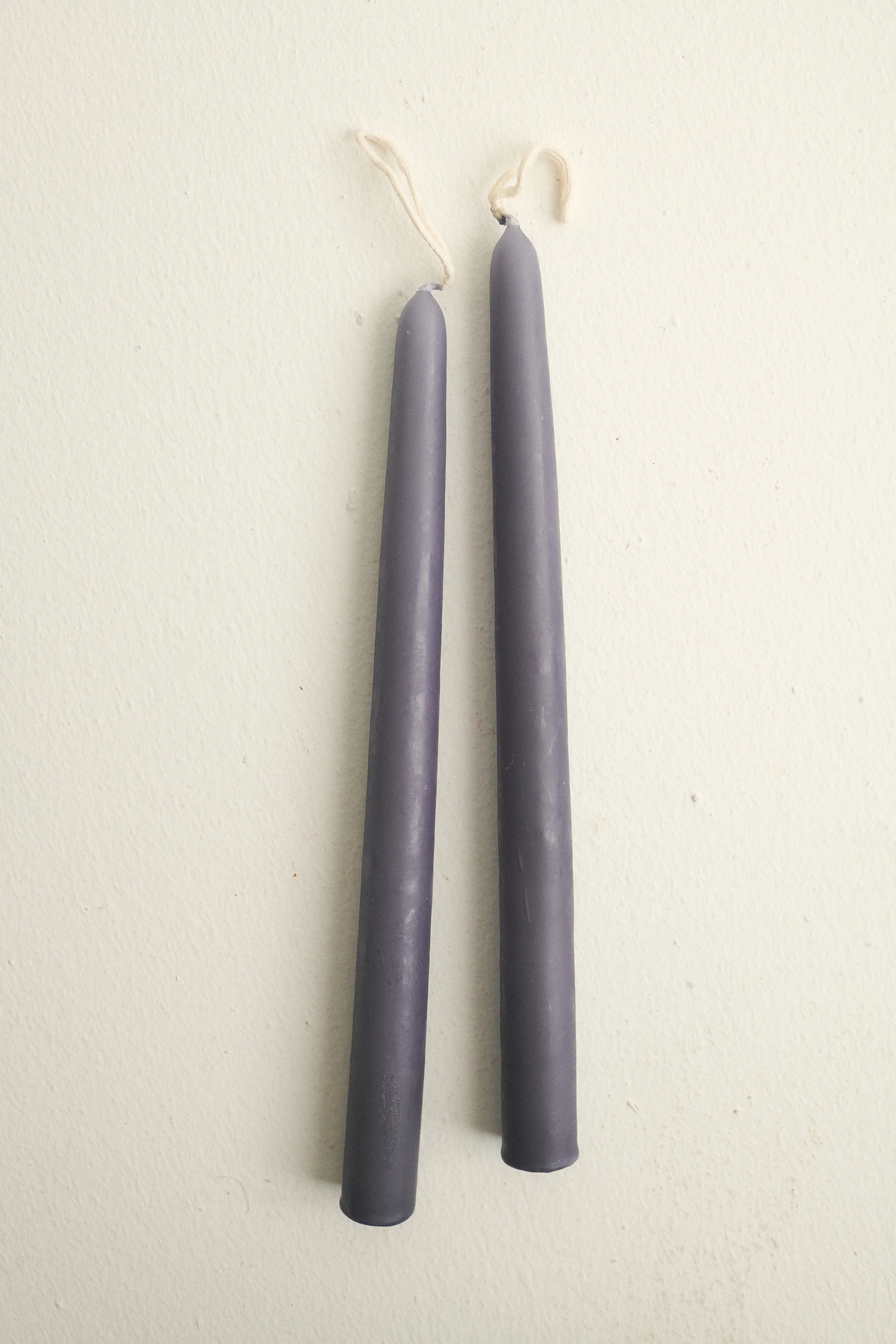 Purple Beeswax Taper Candle - Image 3
