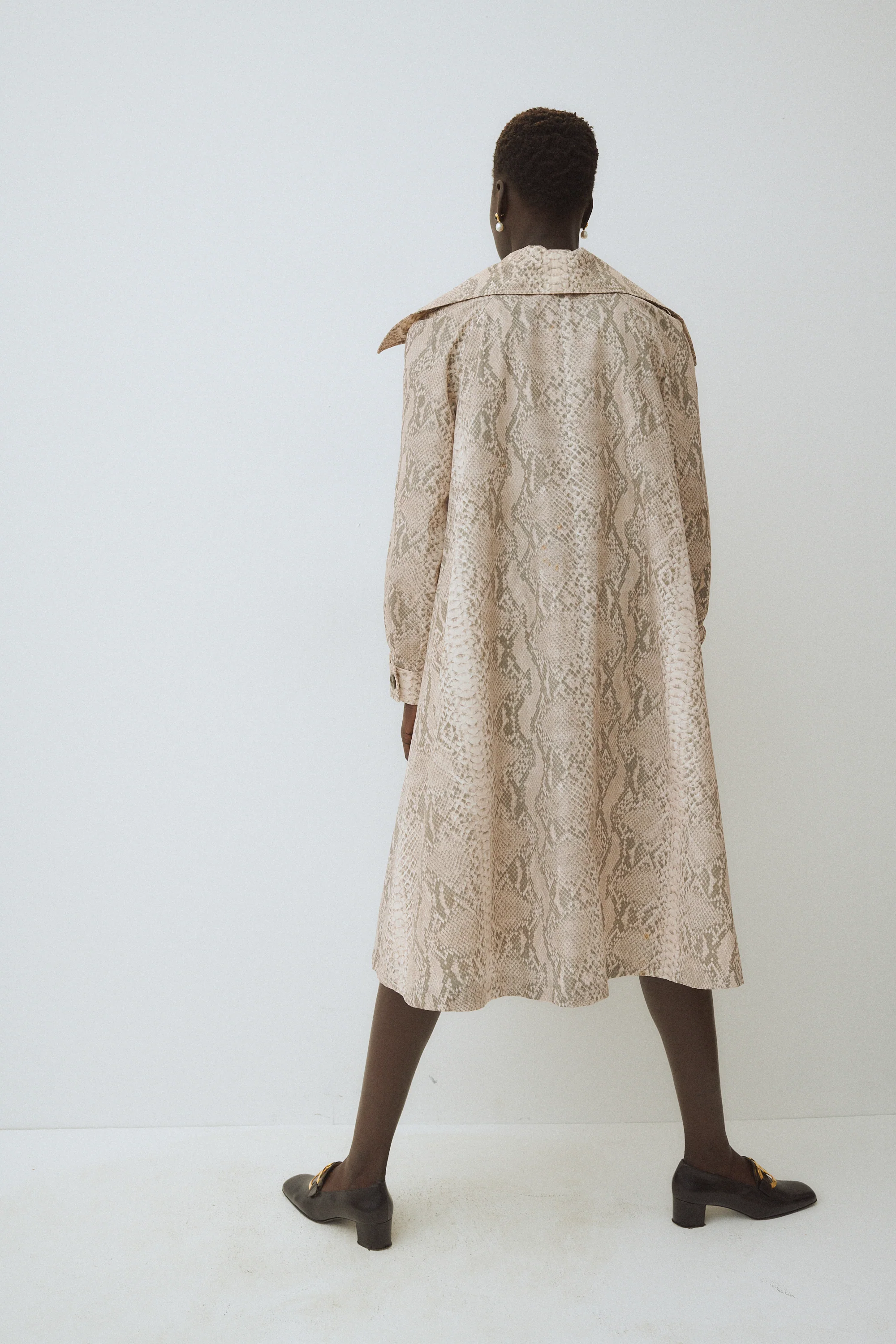 Python Trapeze Coat - Image 3