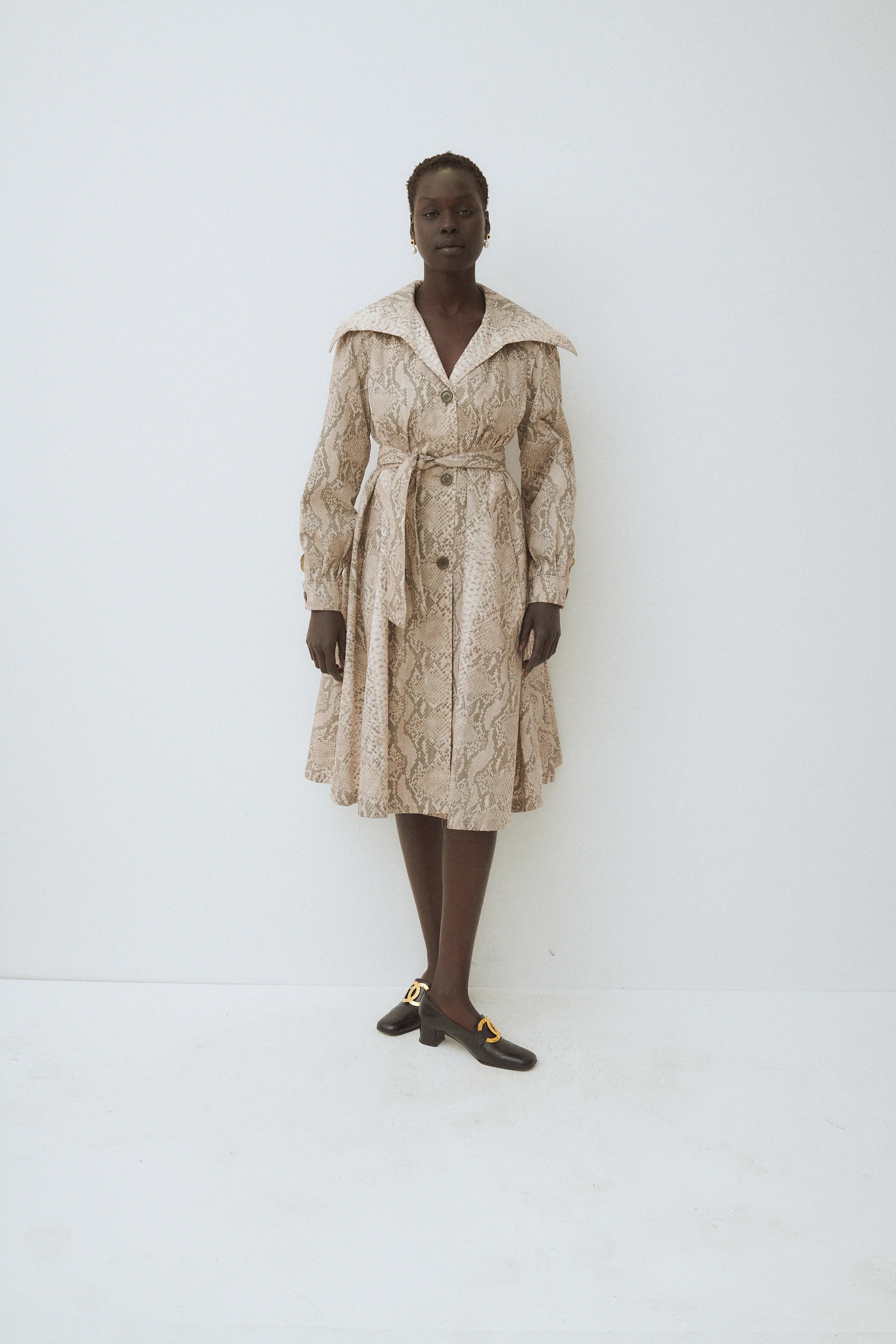 Python Trapeze Coat - Image 5