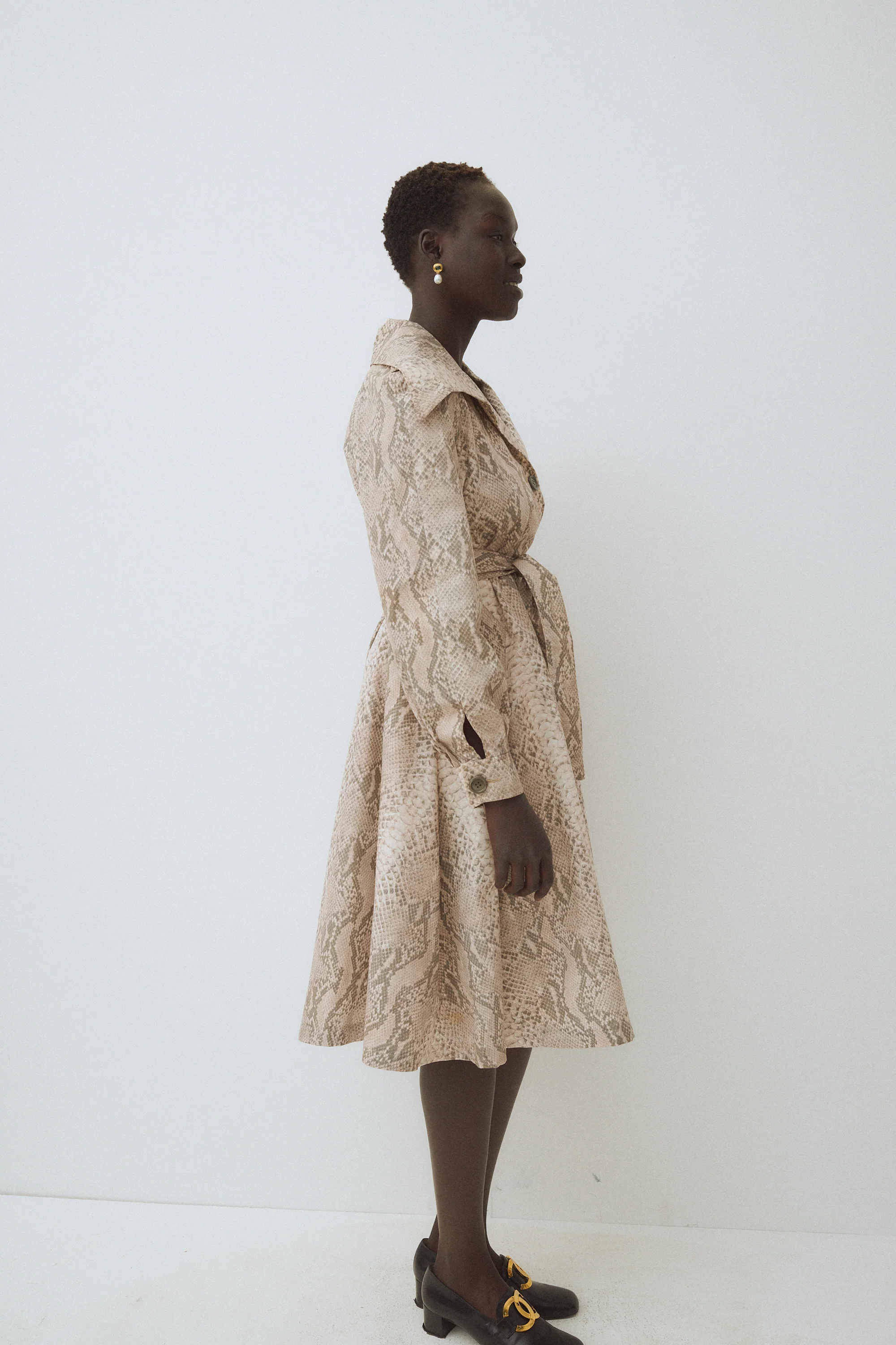 Python Trapeze Coat - Image 8