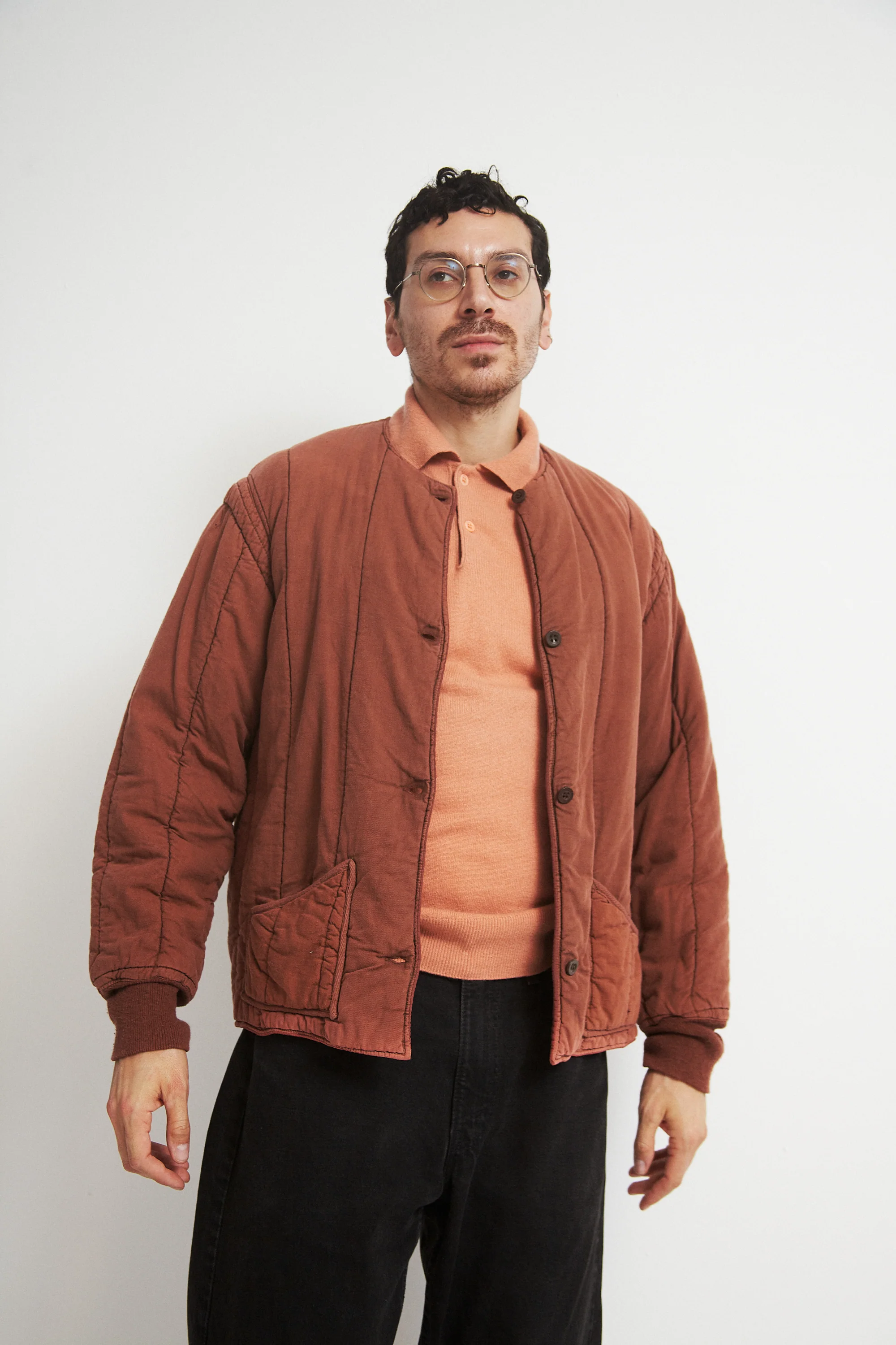 Quilted Cotton Coat - Image 10