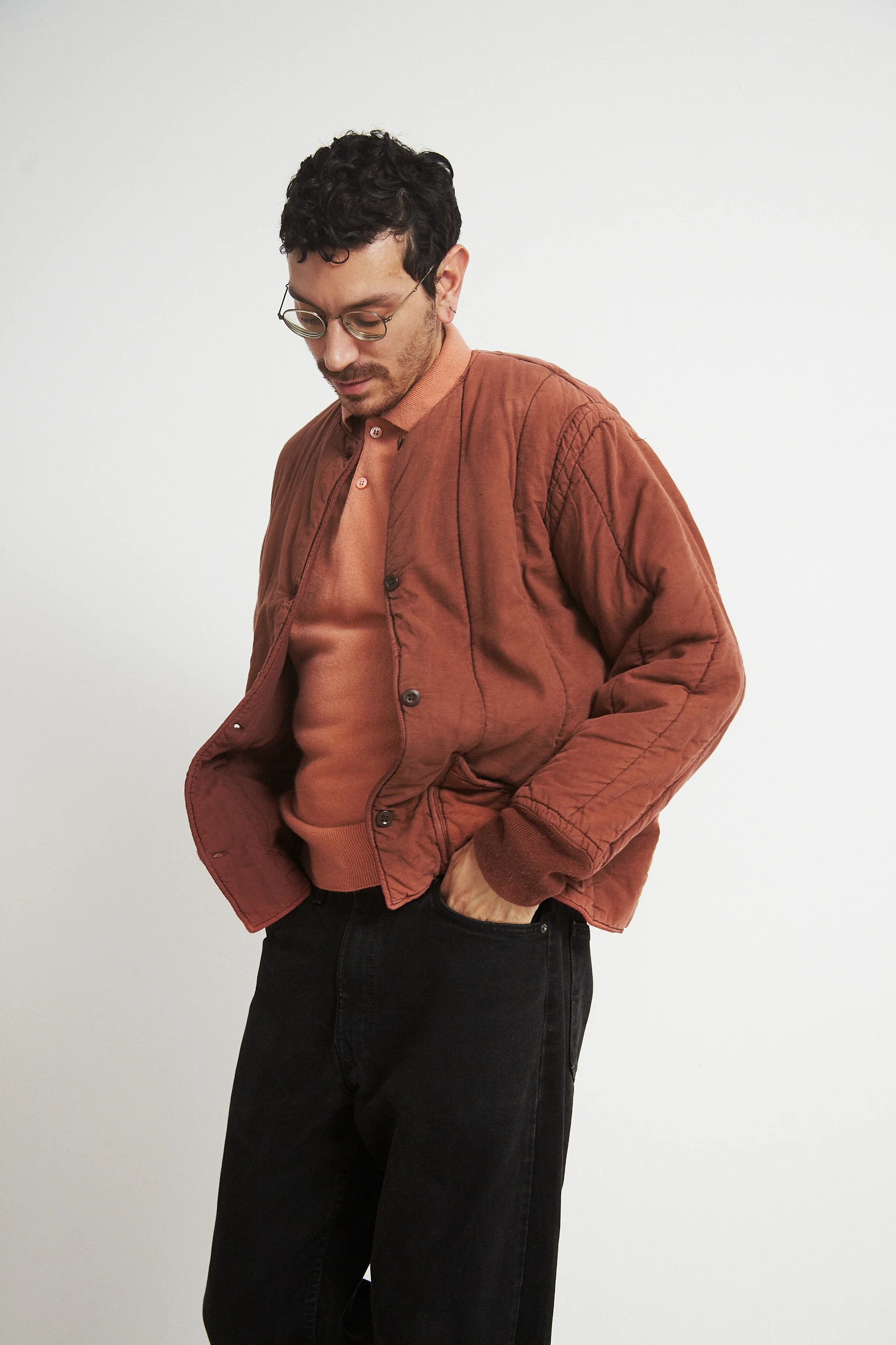 Quilted Cotton Coat - Image 11