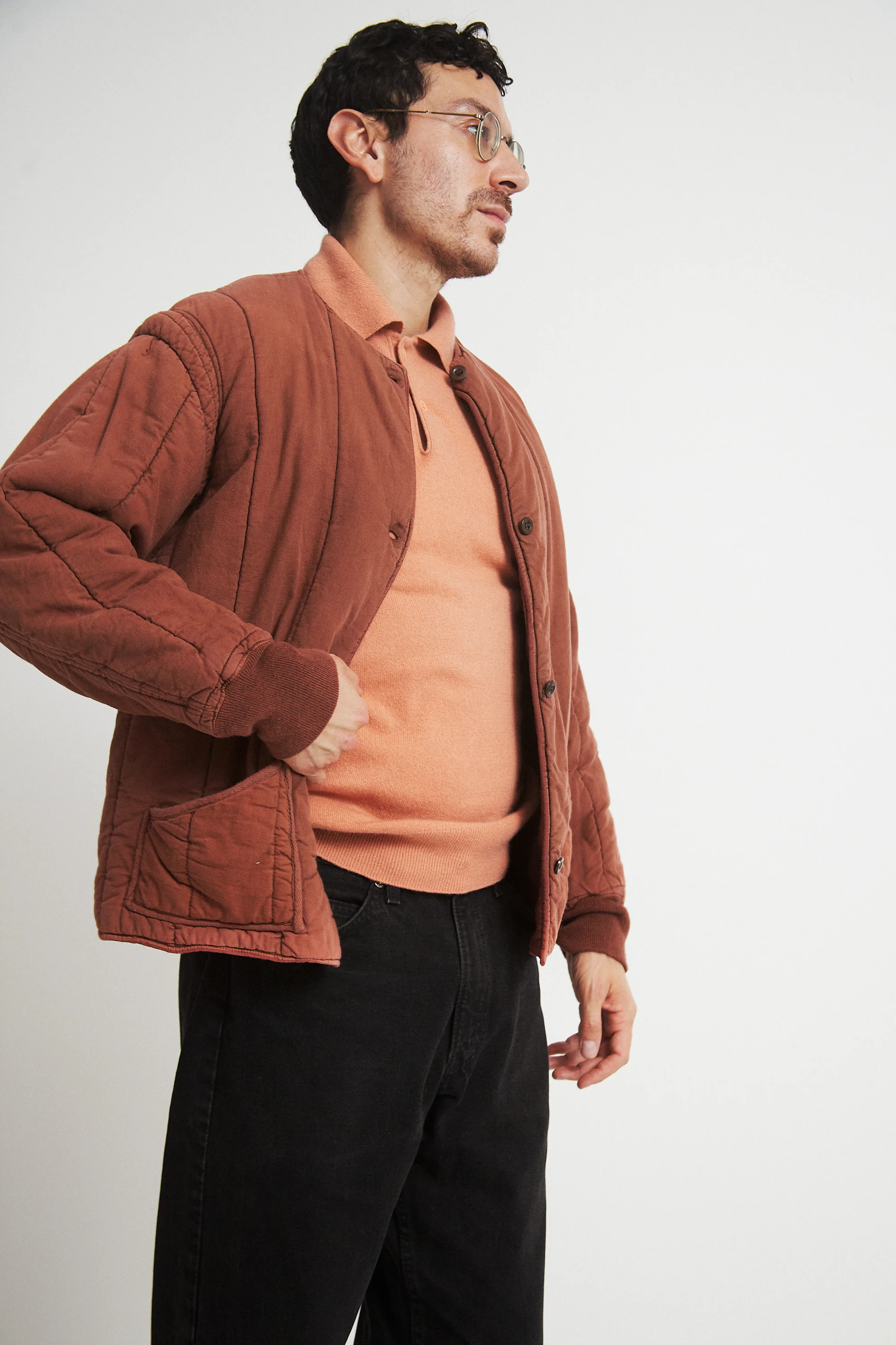 Quilted Cotton Coat - Image 12