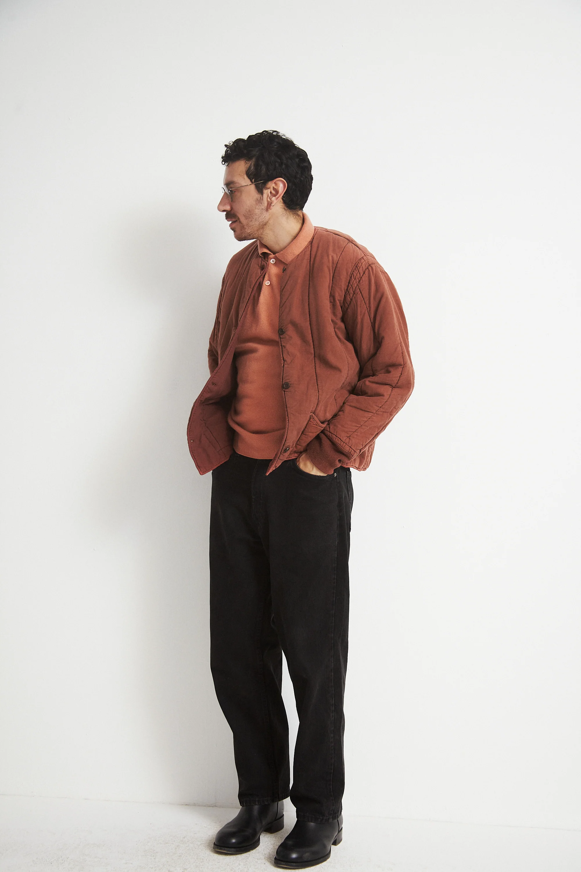 Quilted Cotton Coat - Image 4