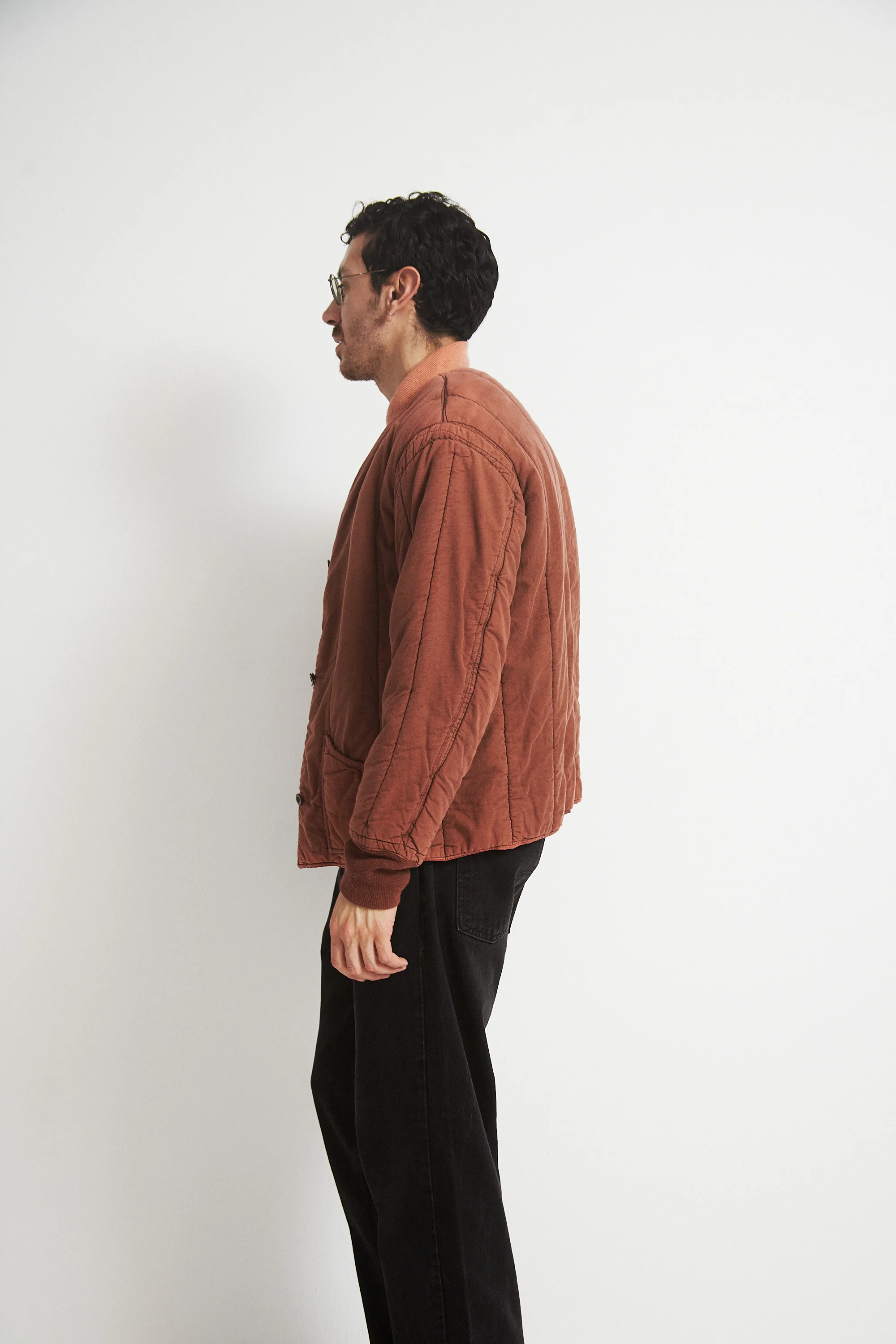 Quilted Cotton Coat - Image 9
