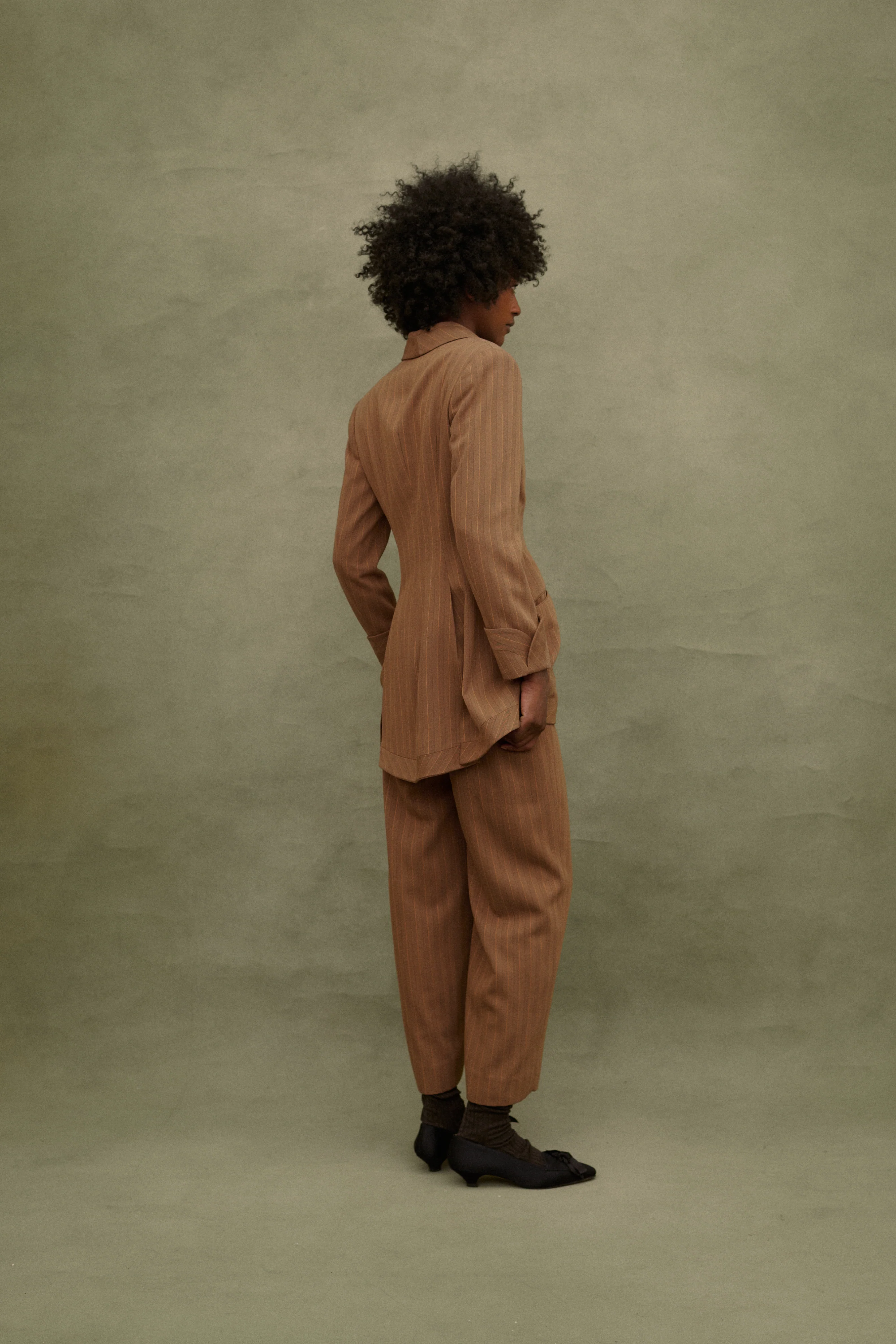 Richard Tyler Striped Suit - Image 3