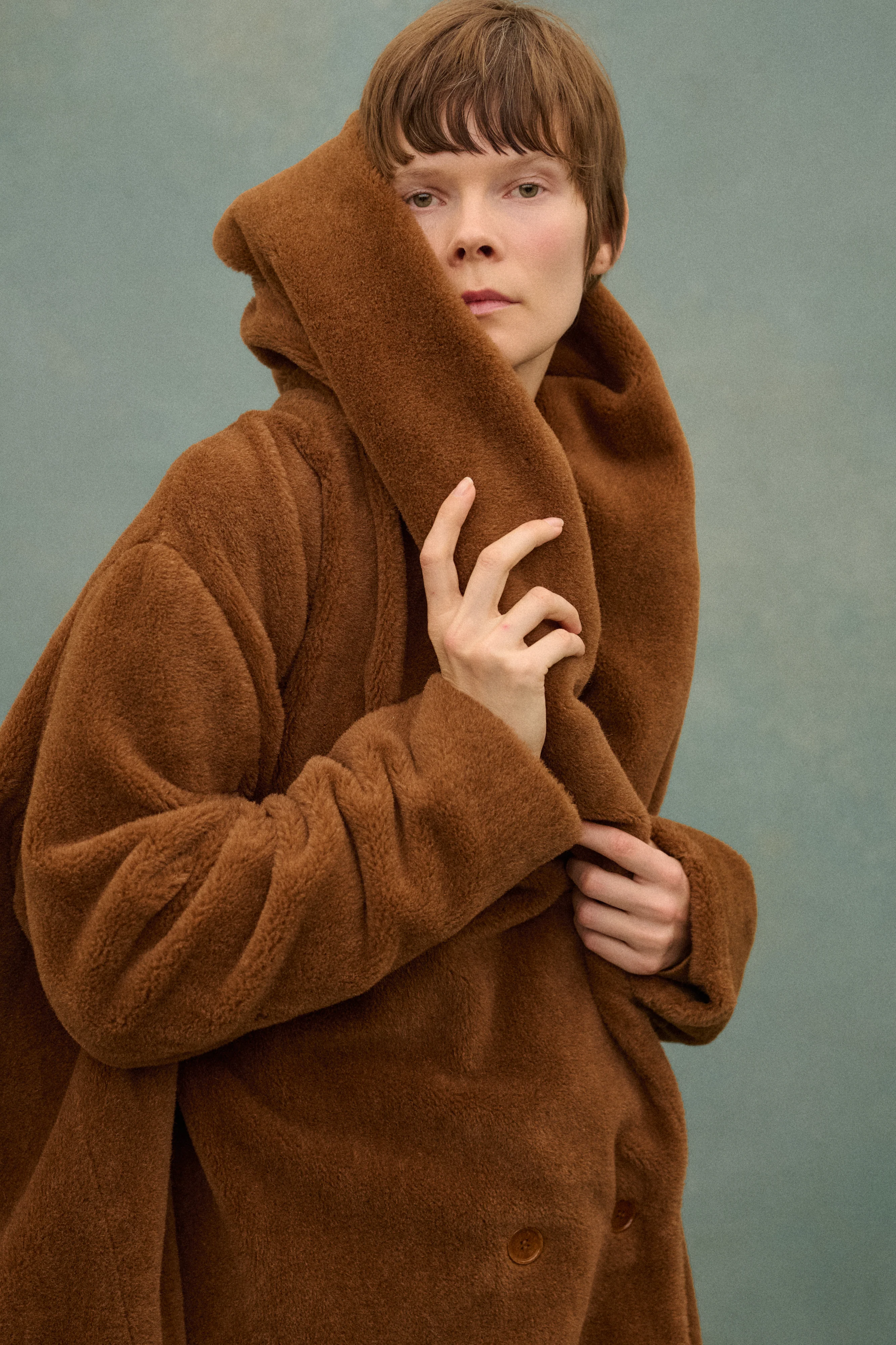 1980s Romeo Gigli Teddy Opera Coat - Image 13