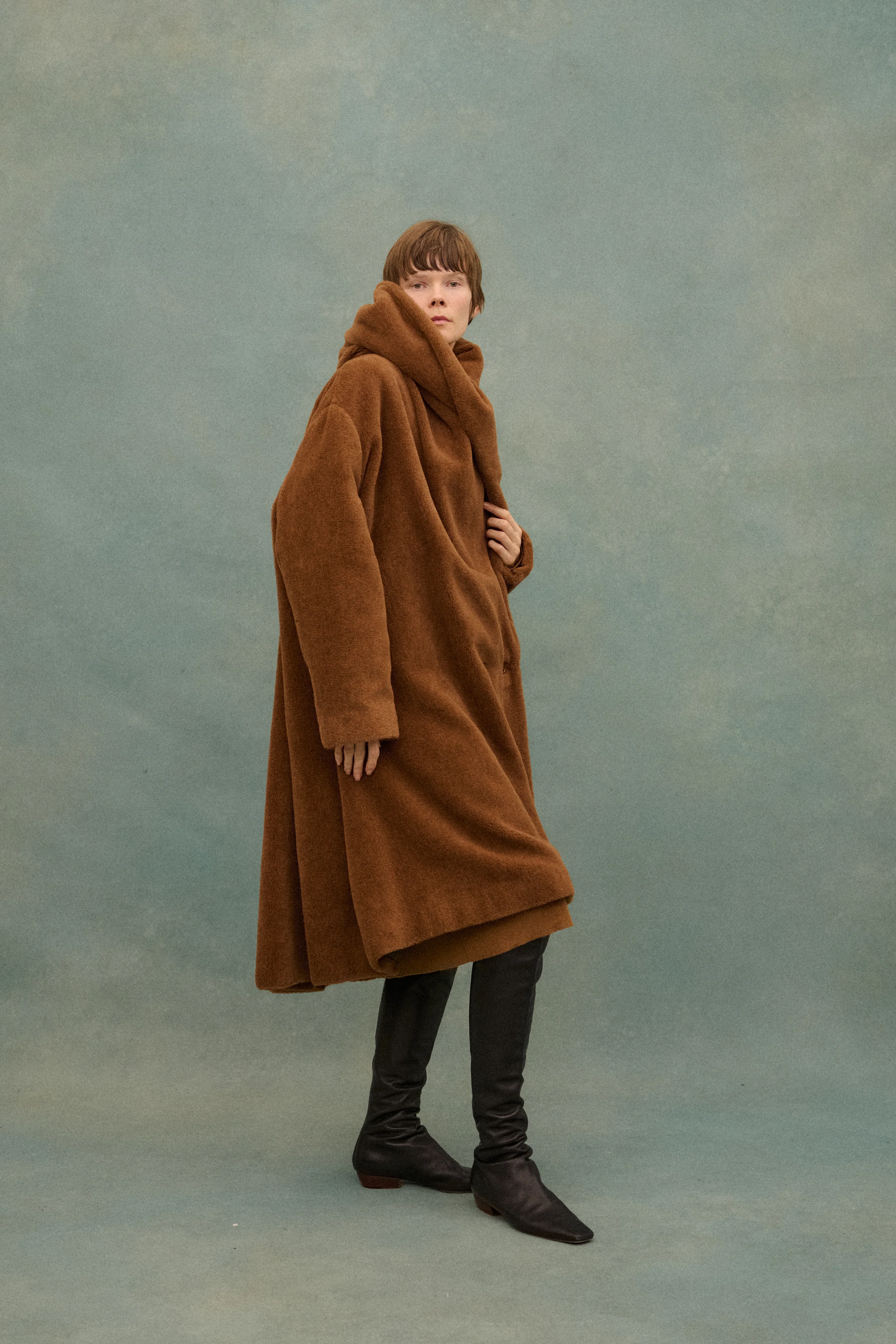 1980s Romeo Gigli Teddy Opera Coat - Image 7