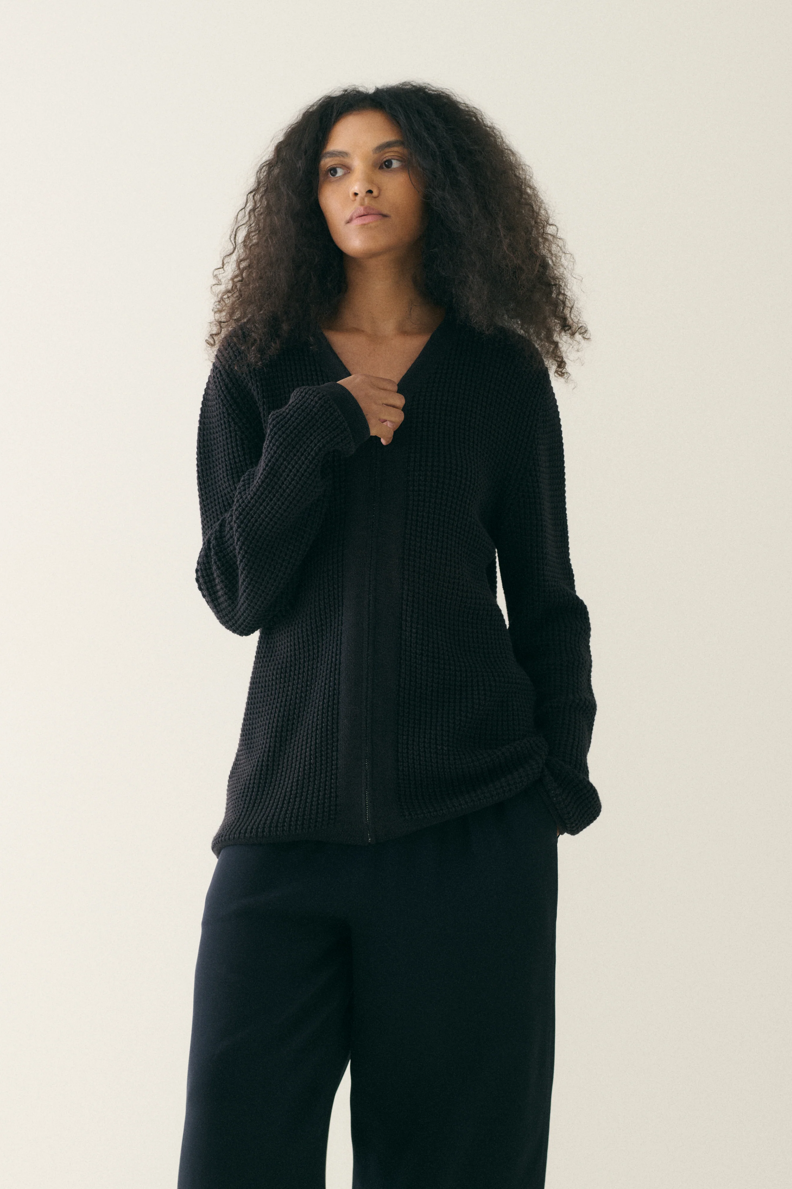 Vintage Hermès Knit Zip Up - Image 11