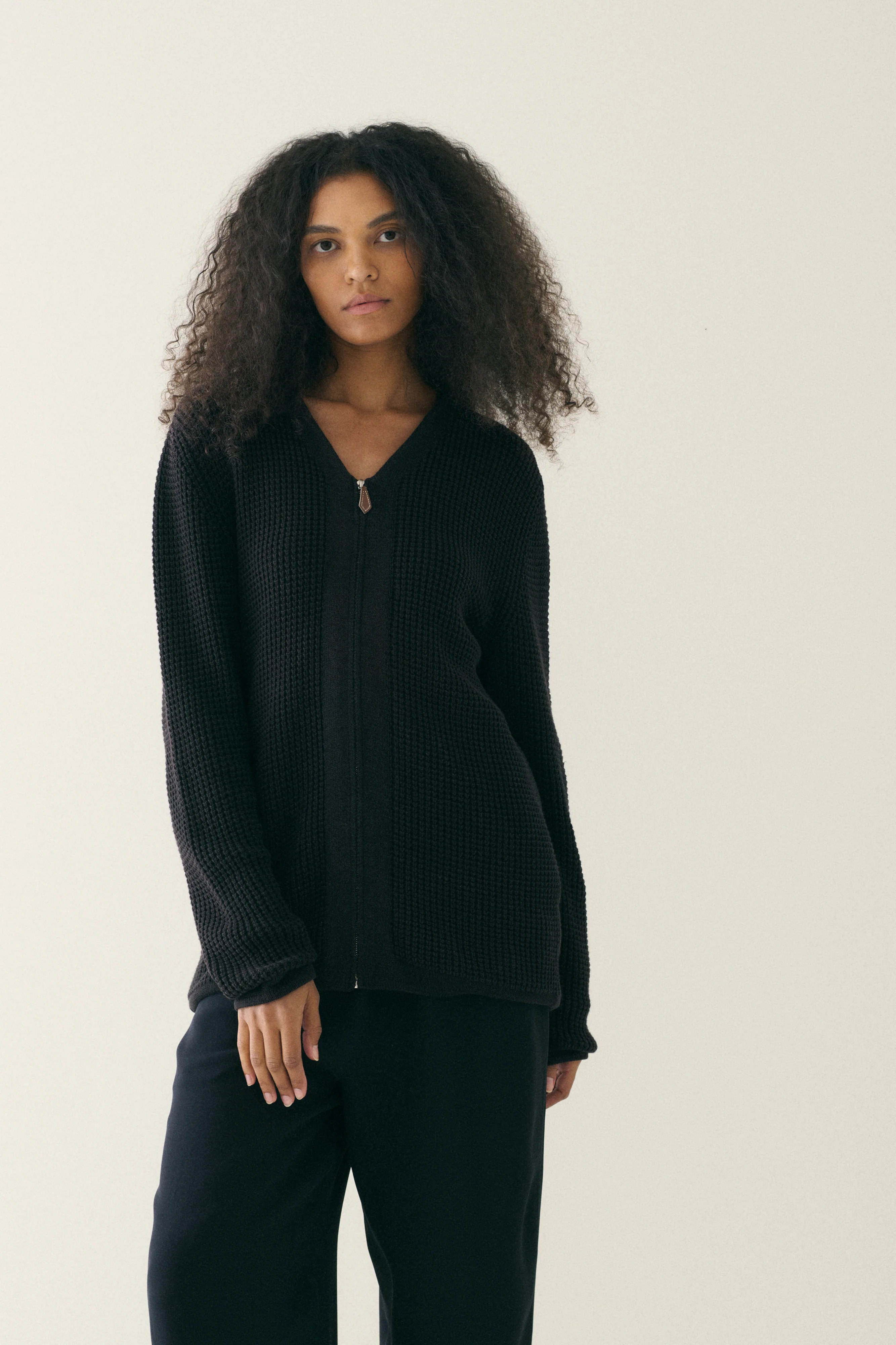 Vintage Hermès Knit Zip Up - Image 12