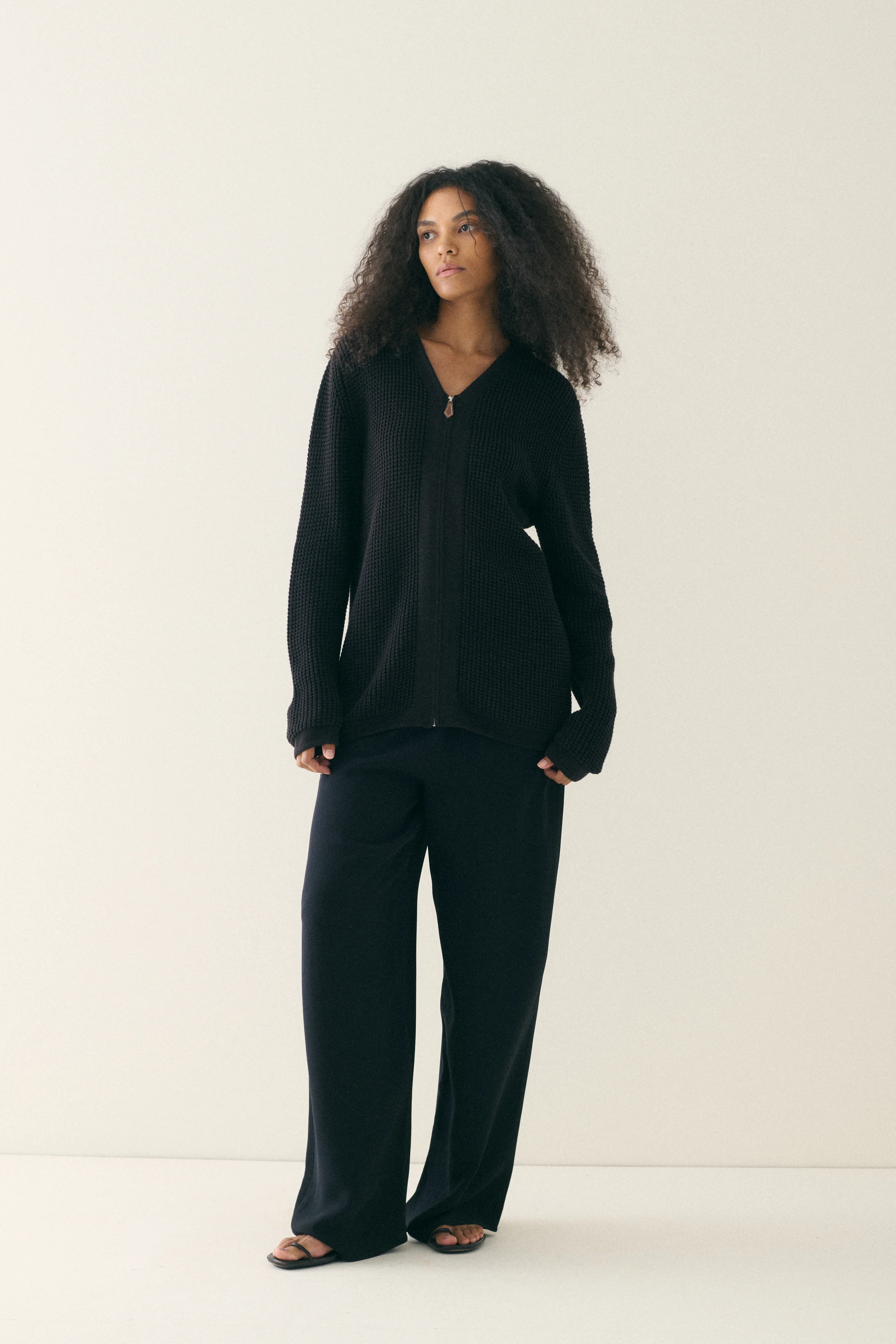 Vintage Hermès Knit Zip Up - Image 7