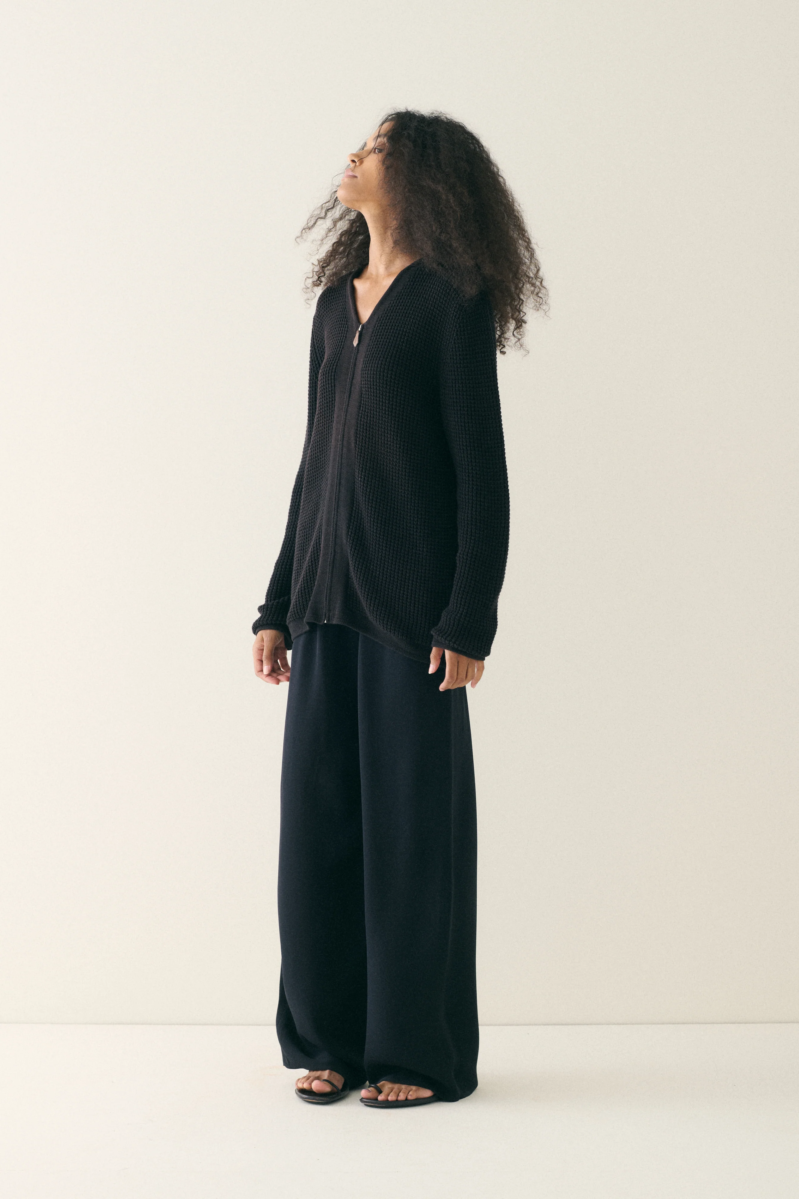 Vintage Hermès Knit Zip Up - Image 8
