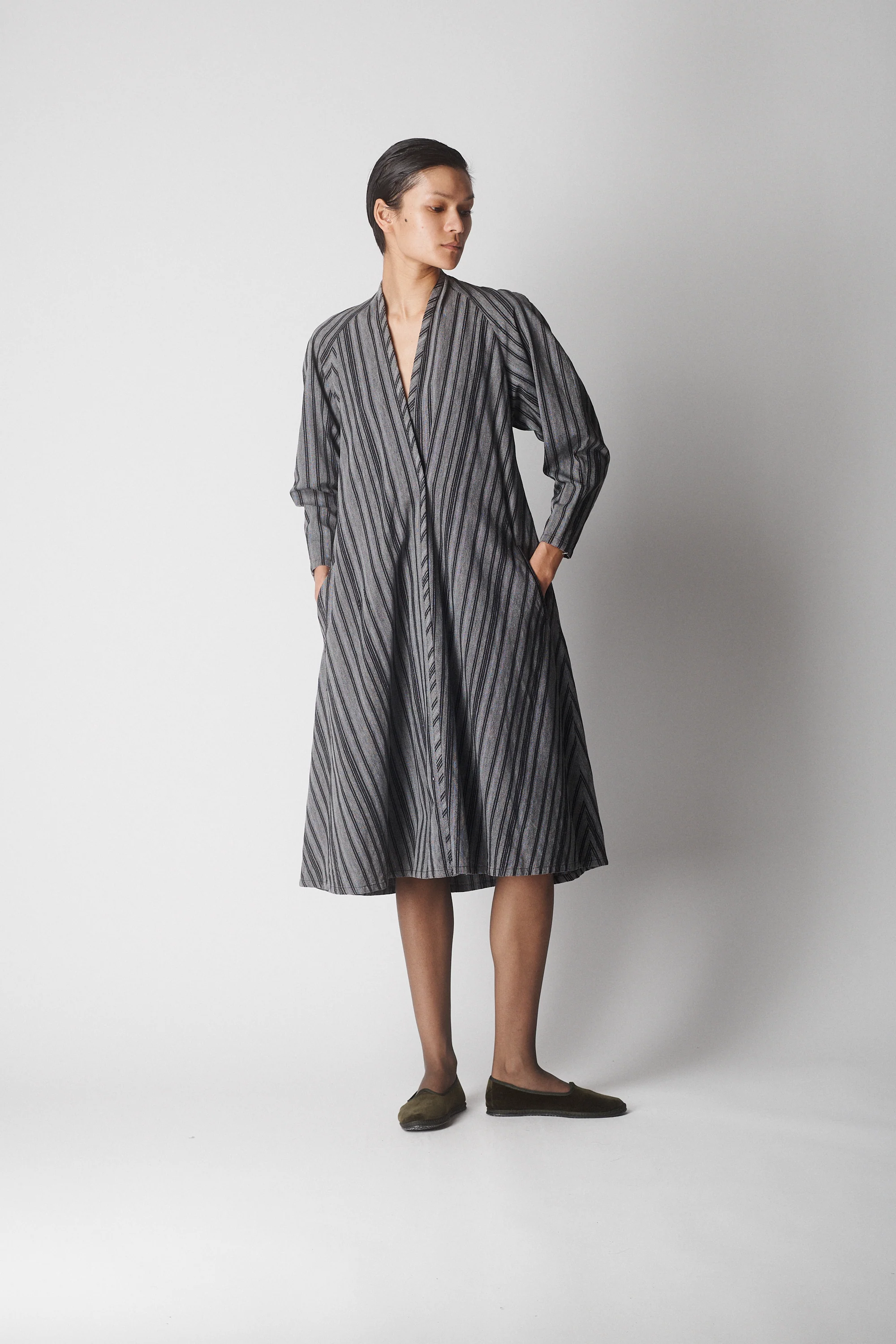 Vintage Kenzo Striped Dress - Image 5