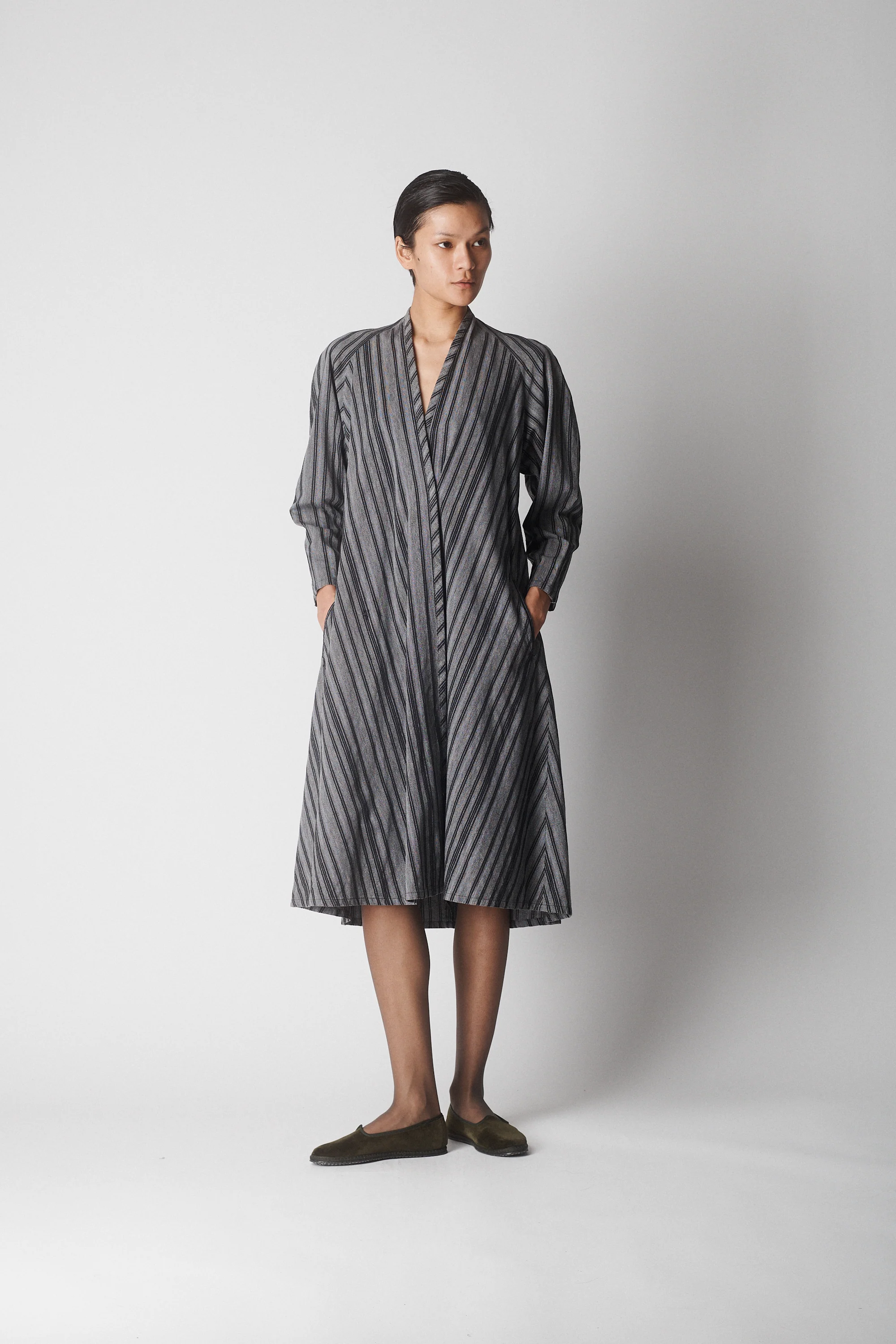 Vintage Kenzo Striped Dress - Image 7