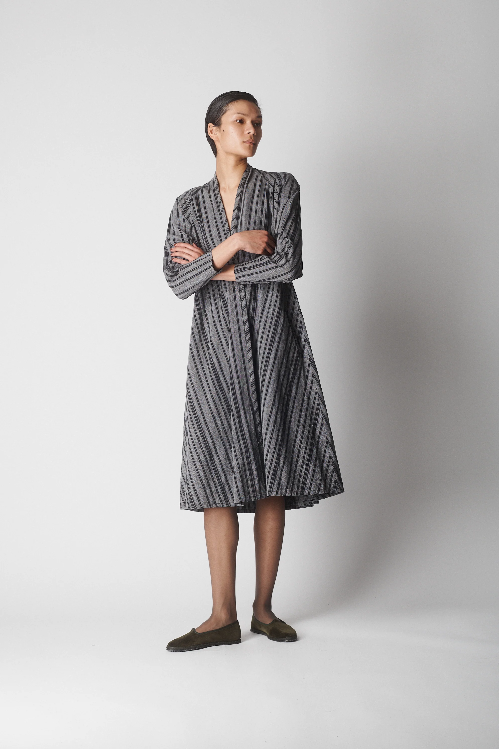 Vintage Kenzo Striped Dress - Image 8