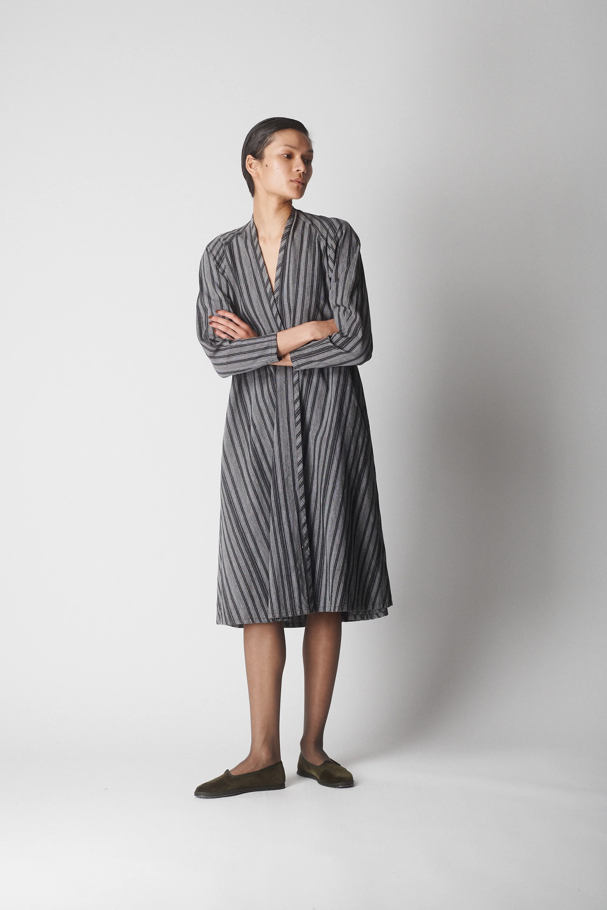 Vintage Kenzo Striped Dress - Image 9