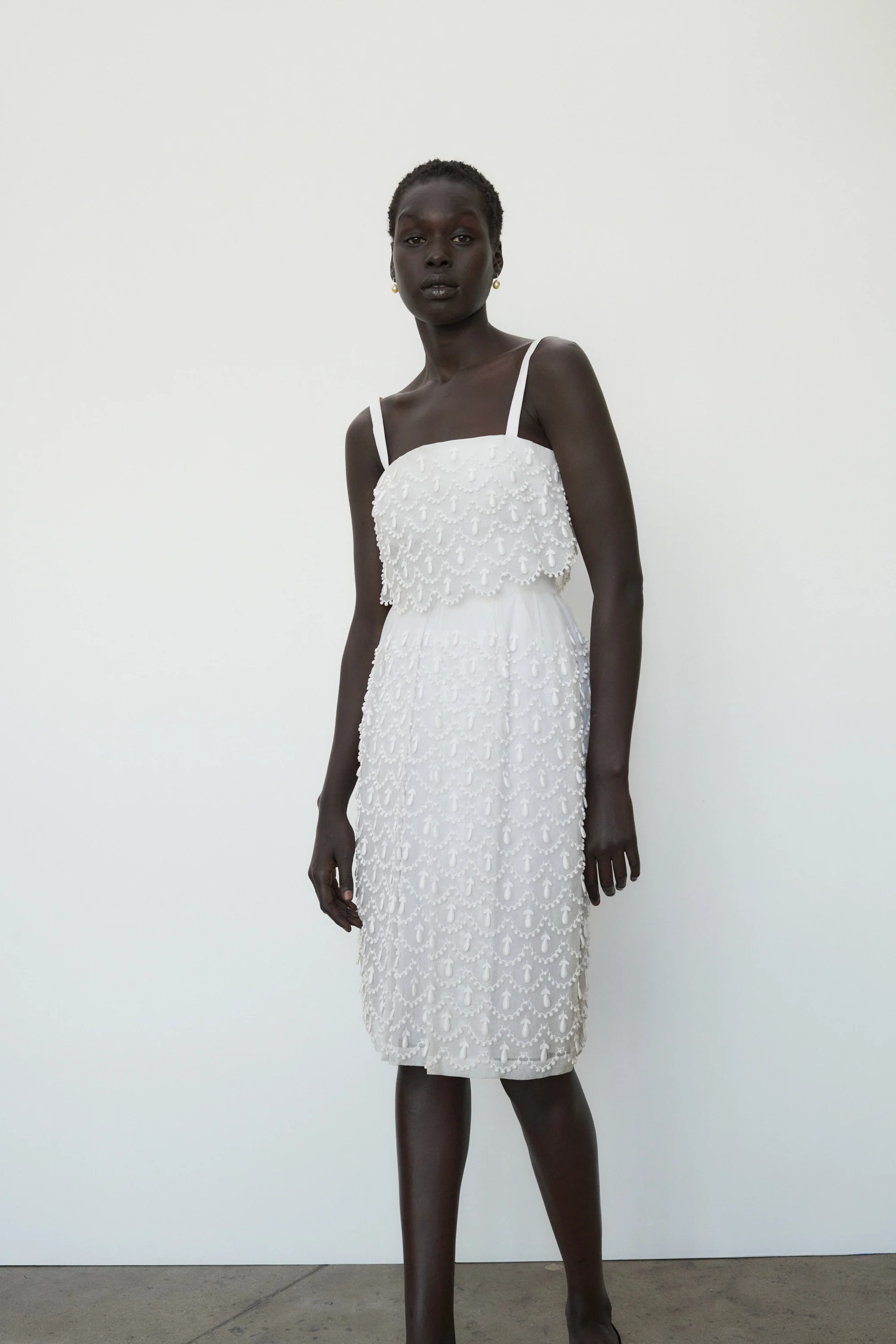 Vintage Organza Dress - Image 4
