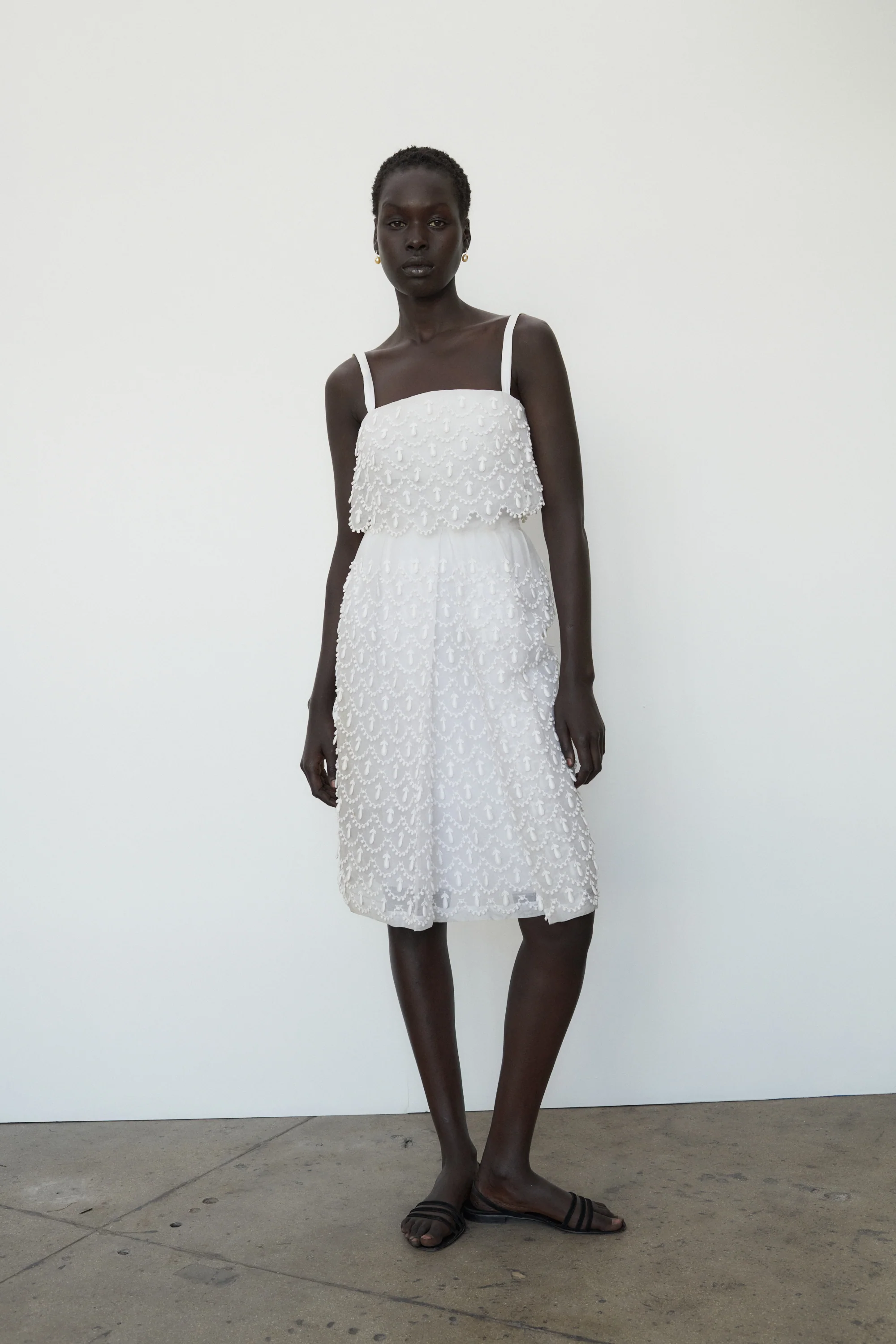 Vintage Organza Dress - Image 5