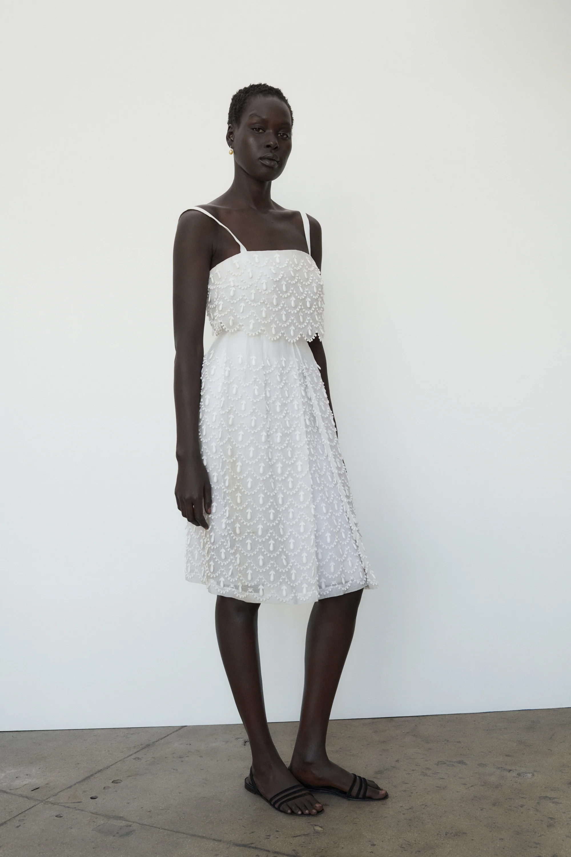 Vintage Organza Dress - Image 6