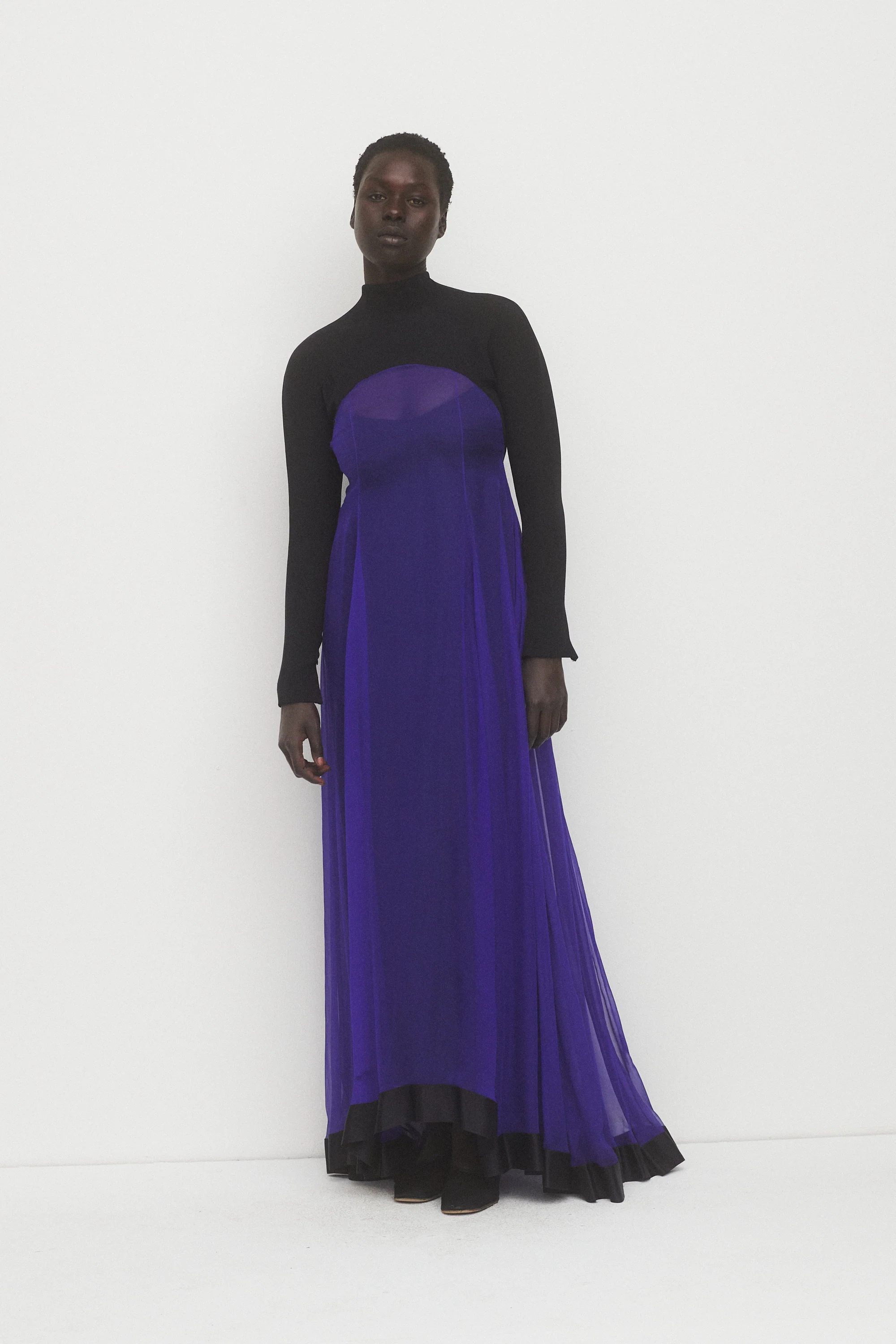 Geoffrey Beene Ultra Violet Gown - Image 6