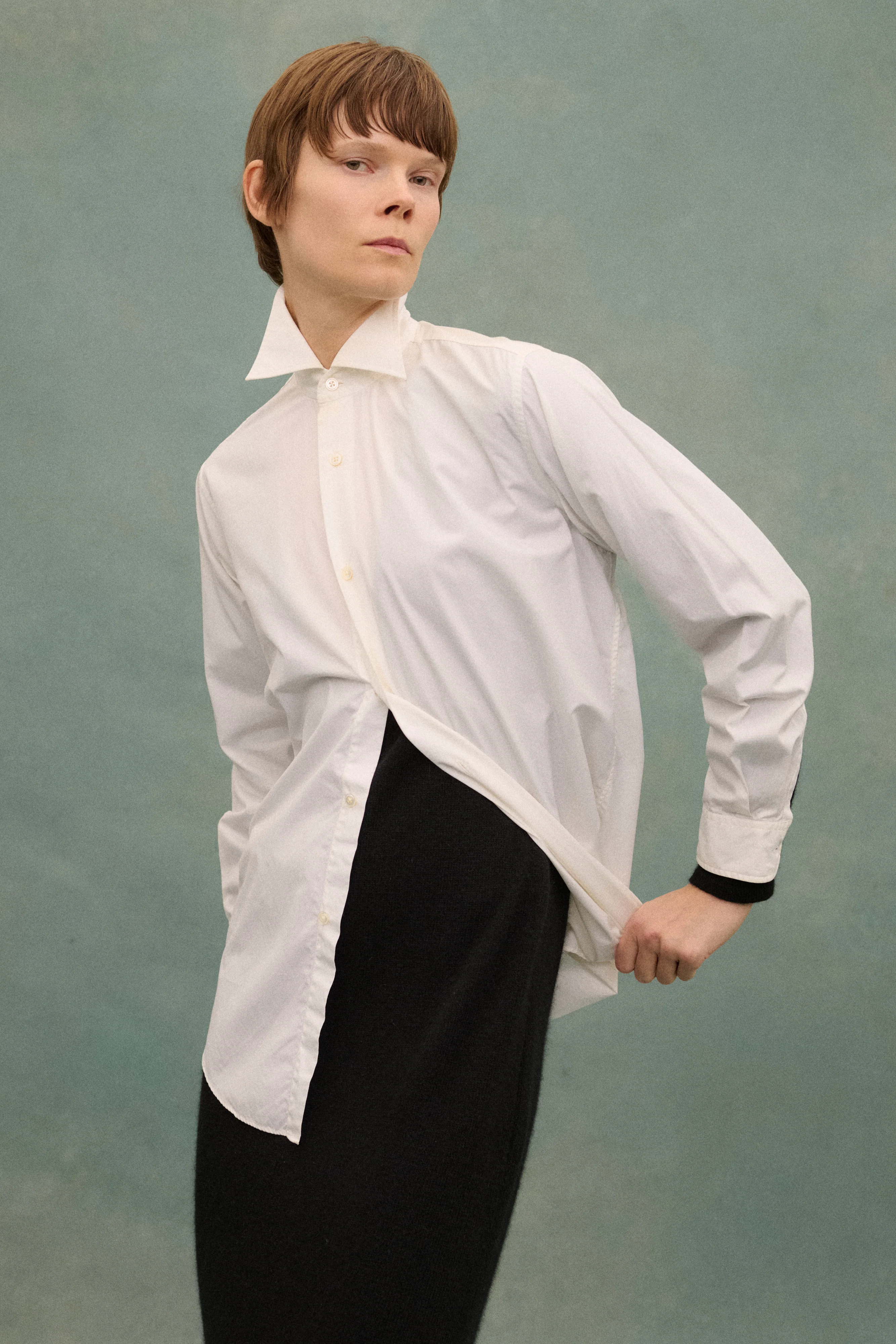 Margiela era Hermes White Blouse - Image 11