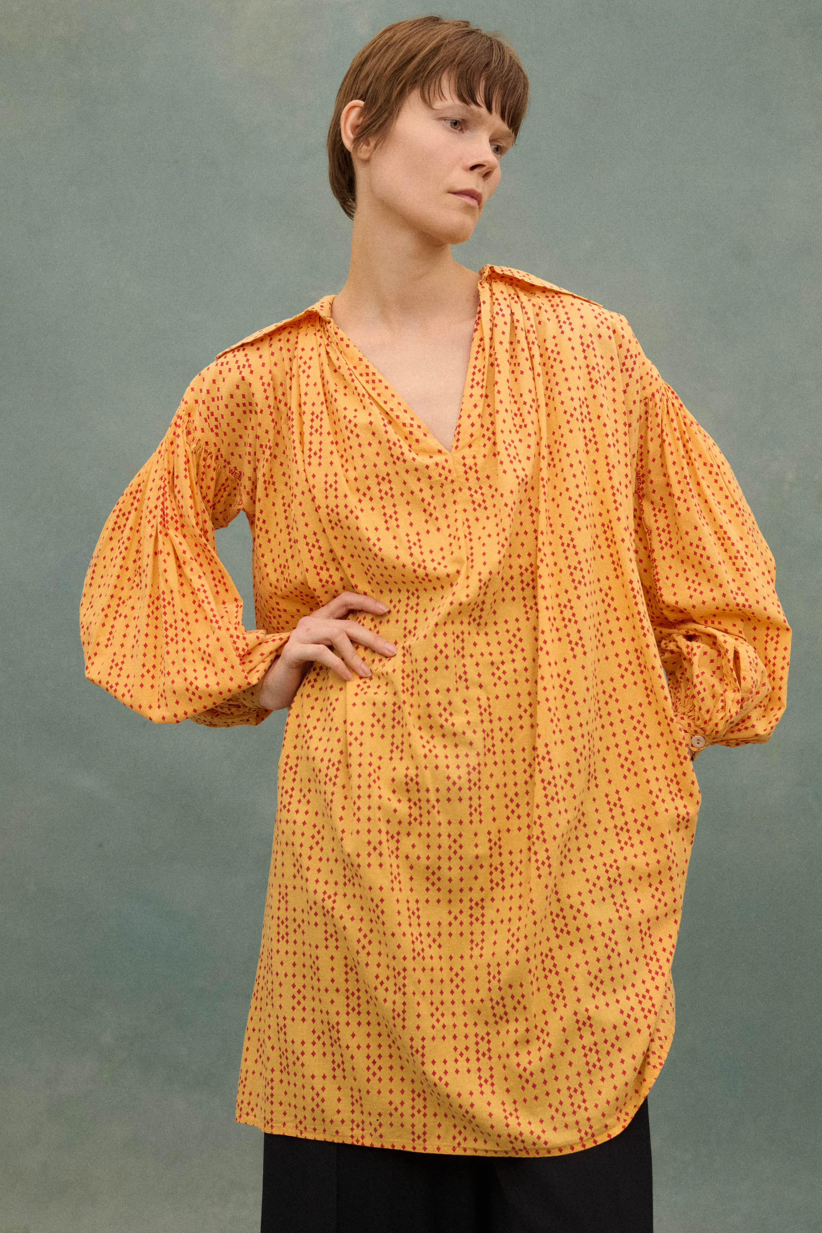 Worlds End Cotton Tunic - Image 9