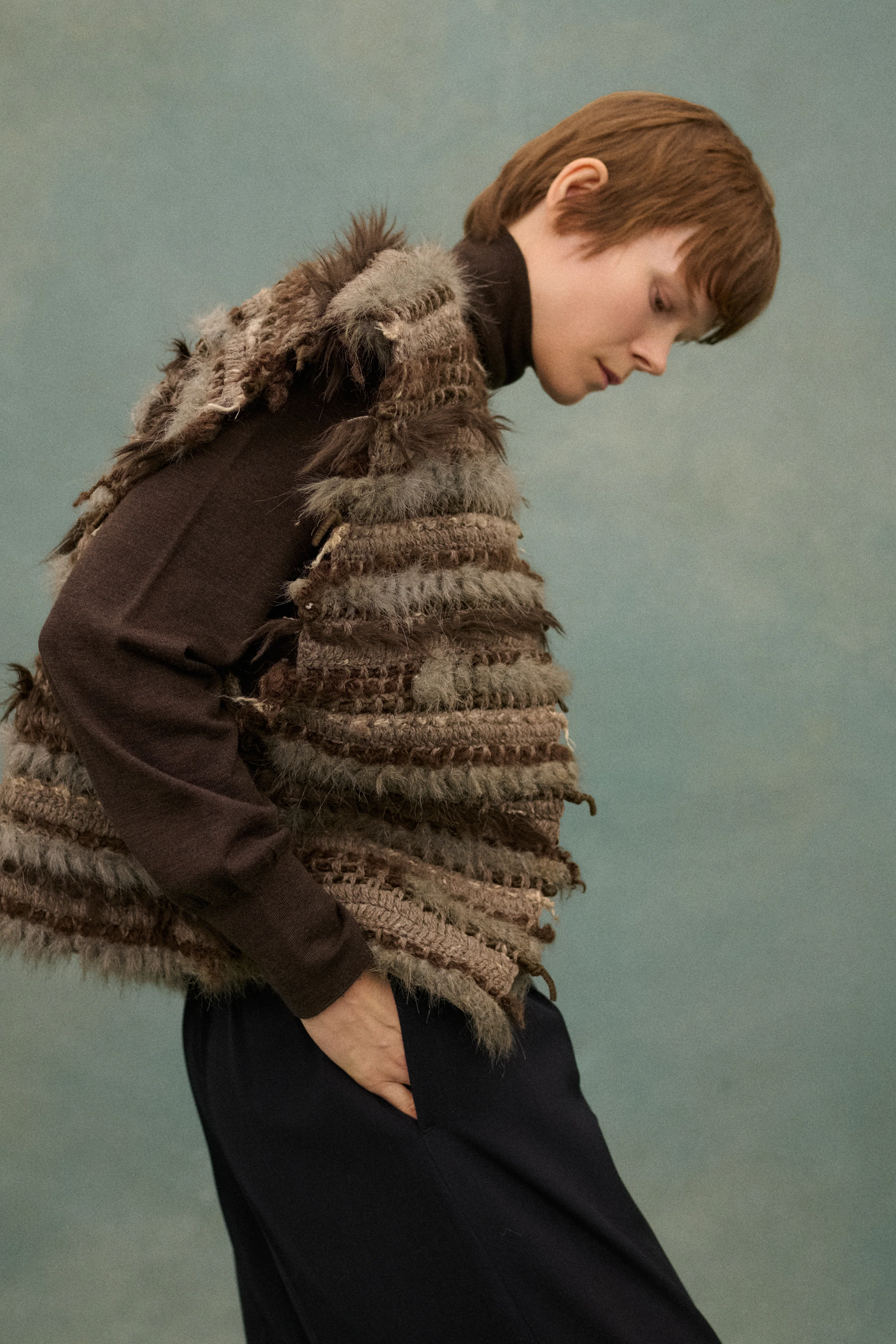 Issey Miyake Woven Vest - Image 10