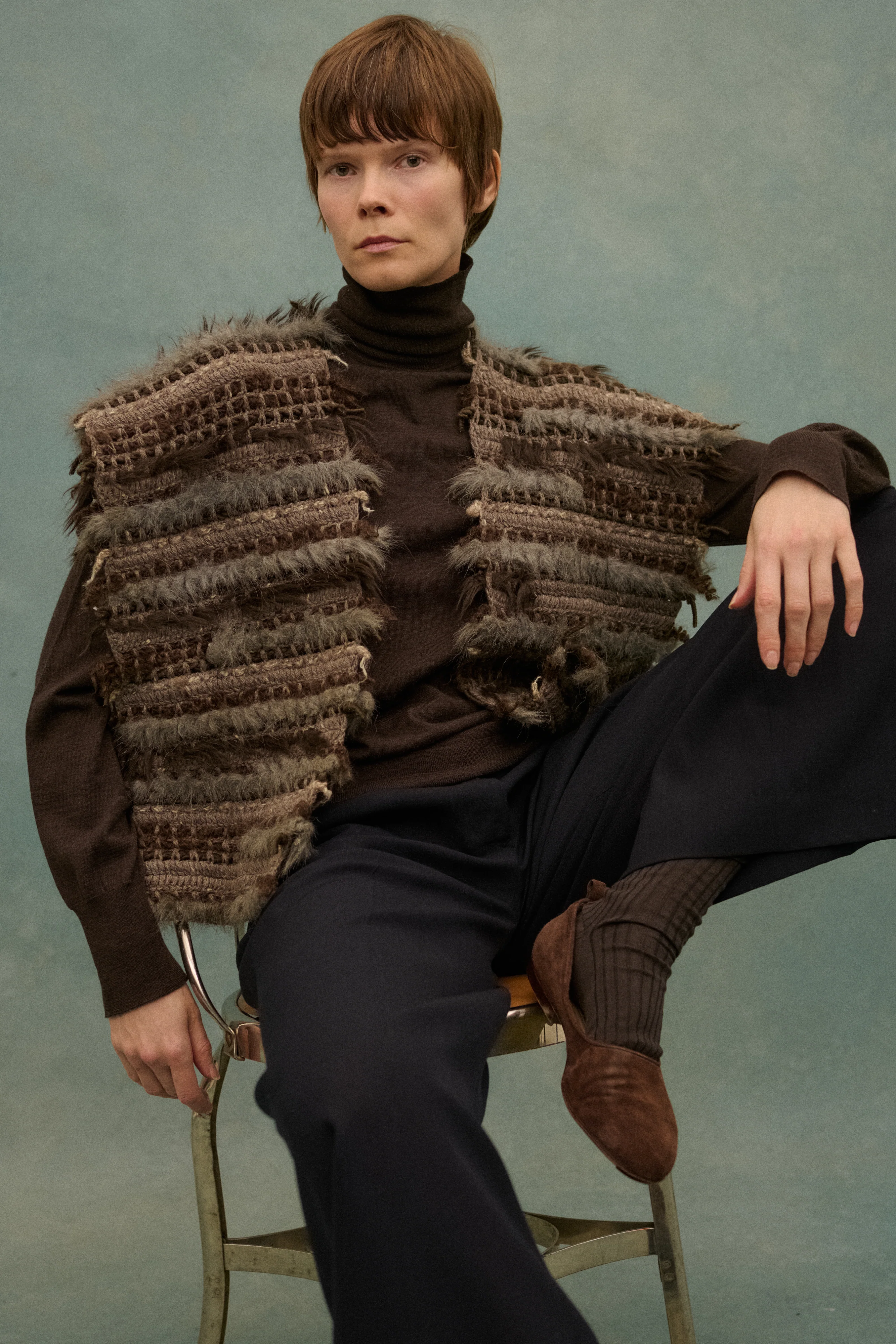 Issey Miyake Woven Vest - Image 11