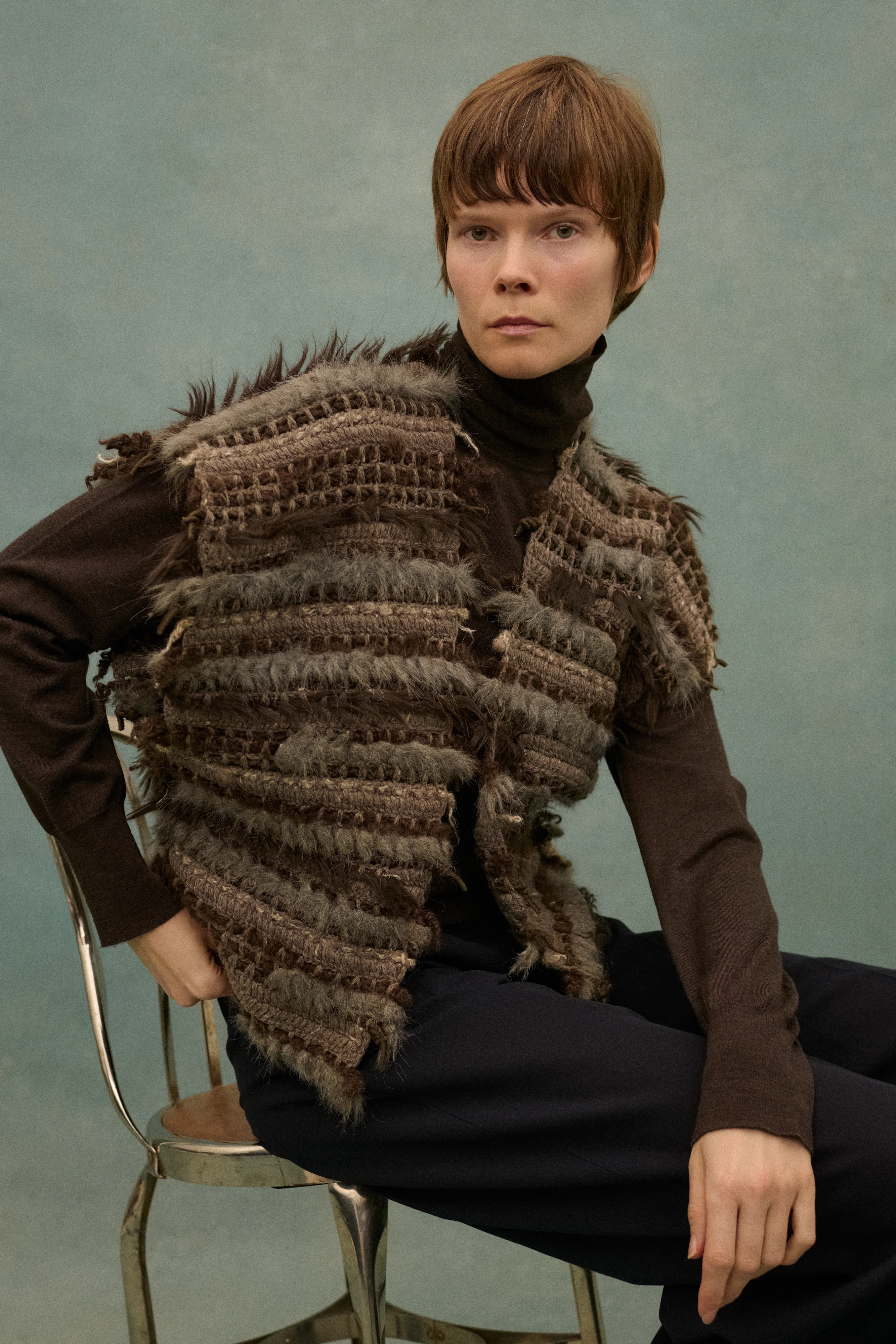 Issey Miyake Woven Vest - Image 13