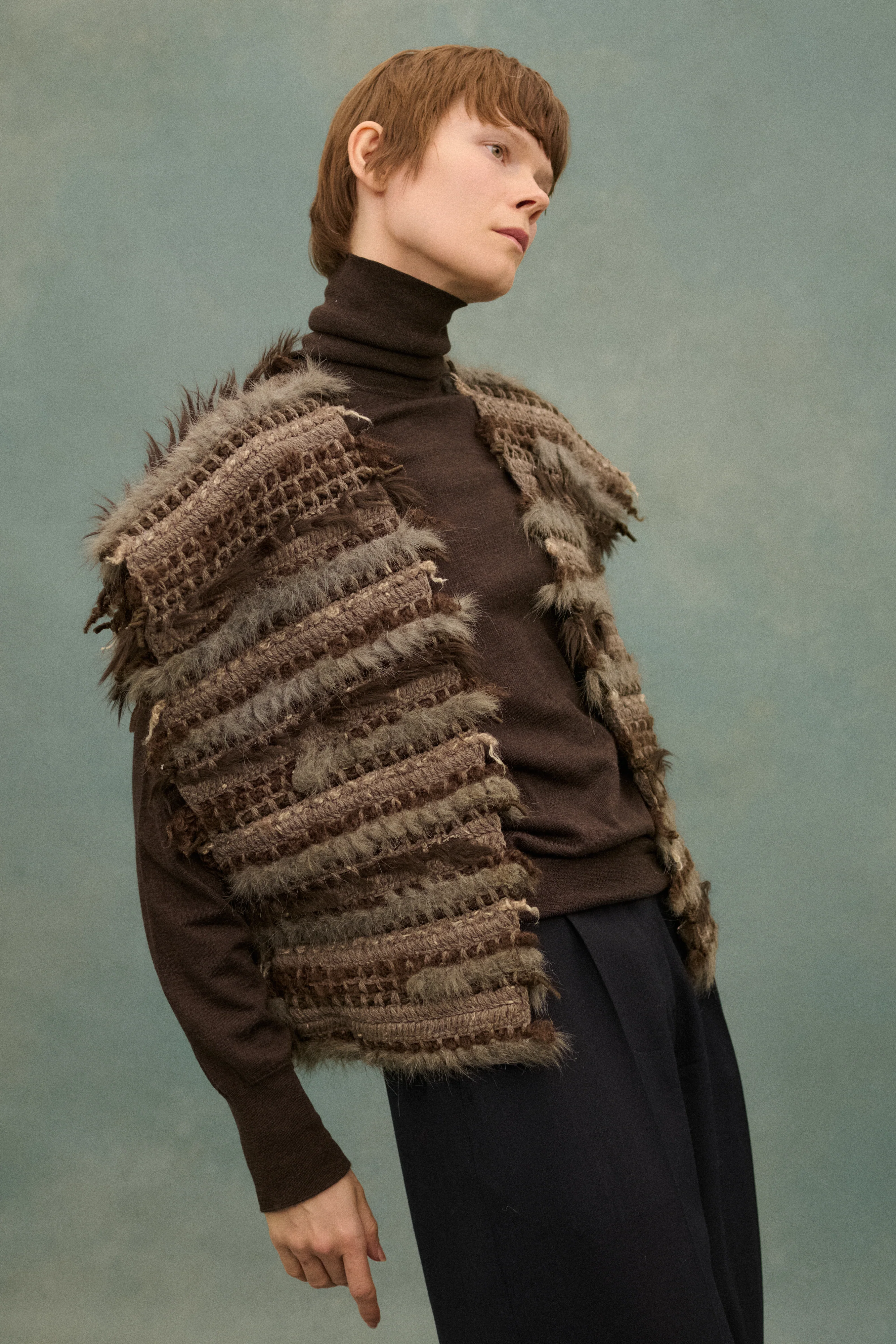 Issey Miyake Woven Vest - Image 14