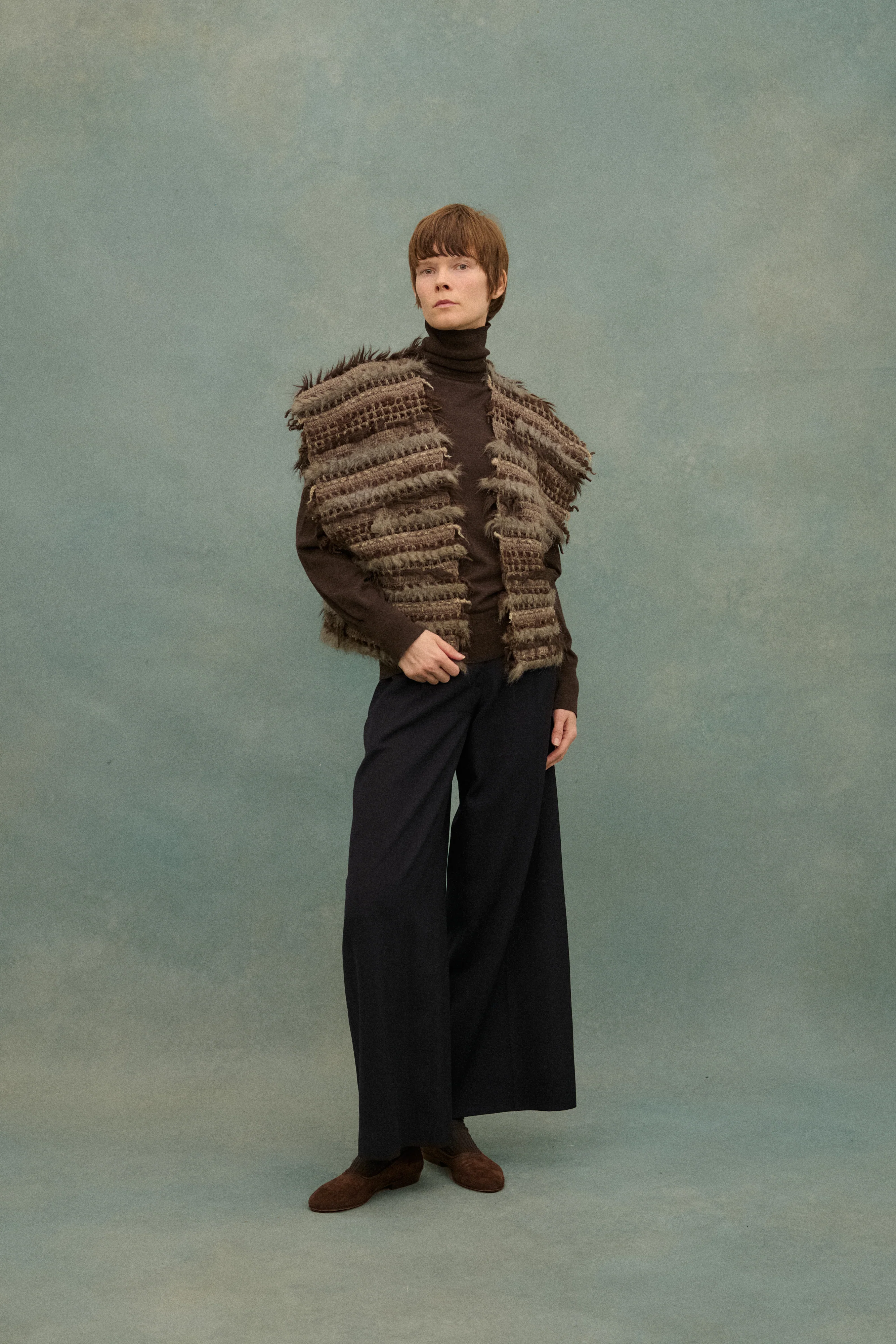 Issey Miyake Woven Vest - Image 3