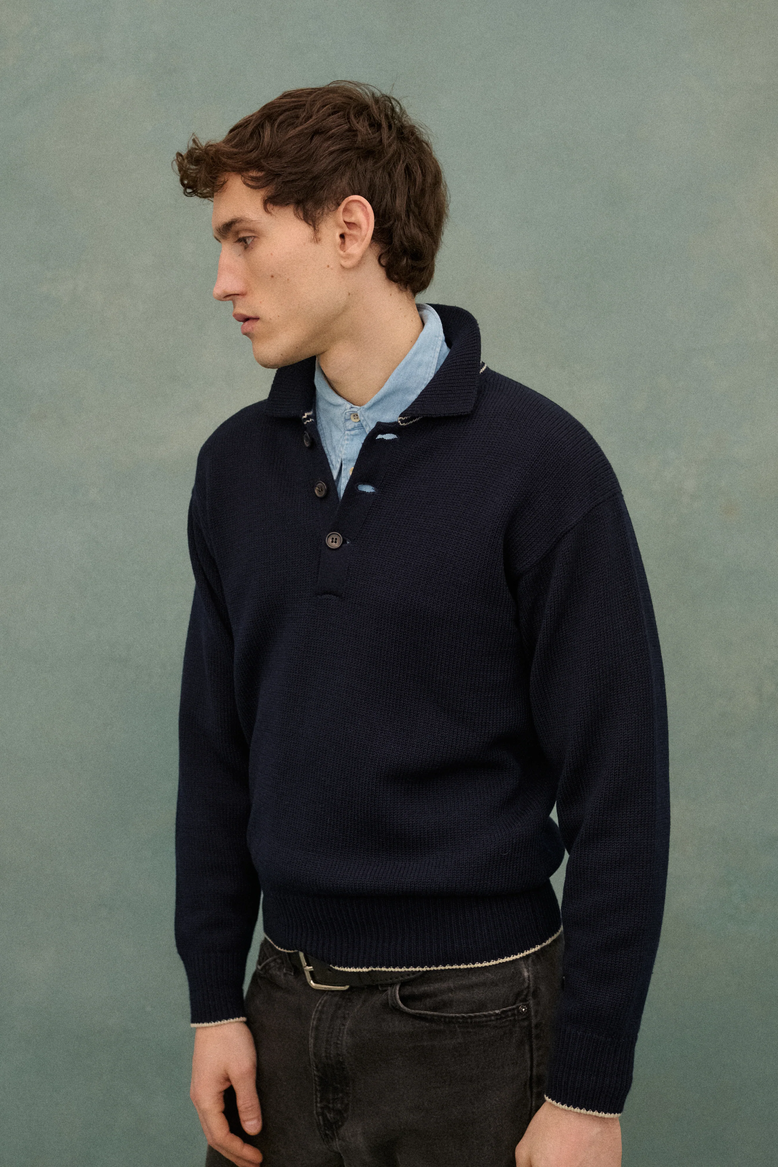 Y's Navy Pullover - Image 14