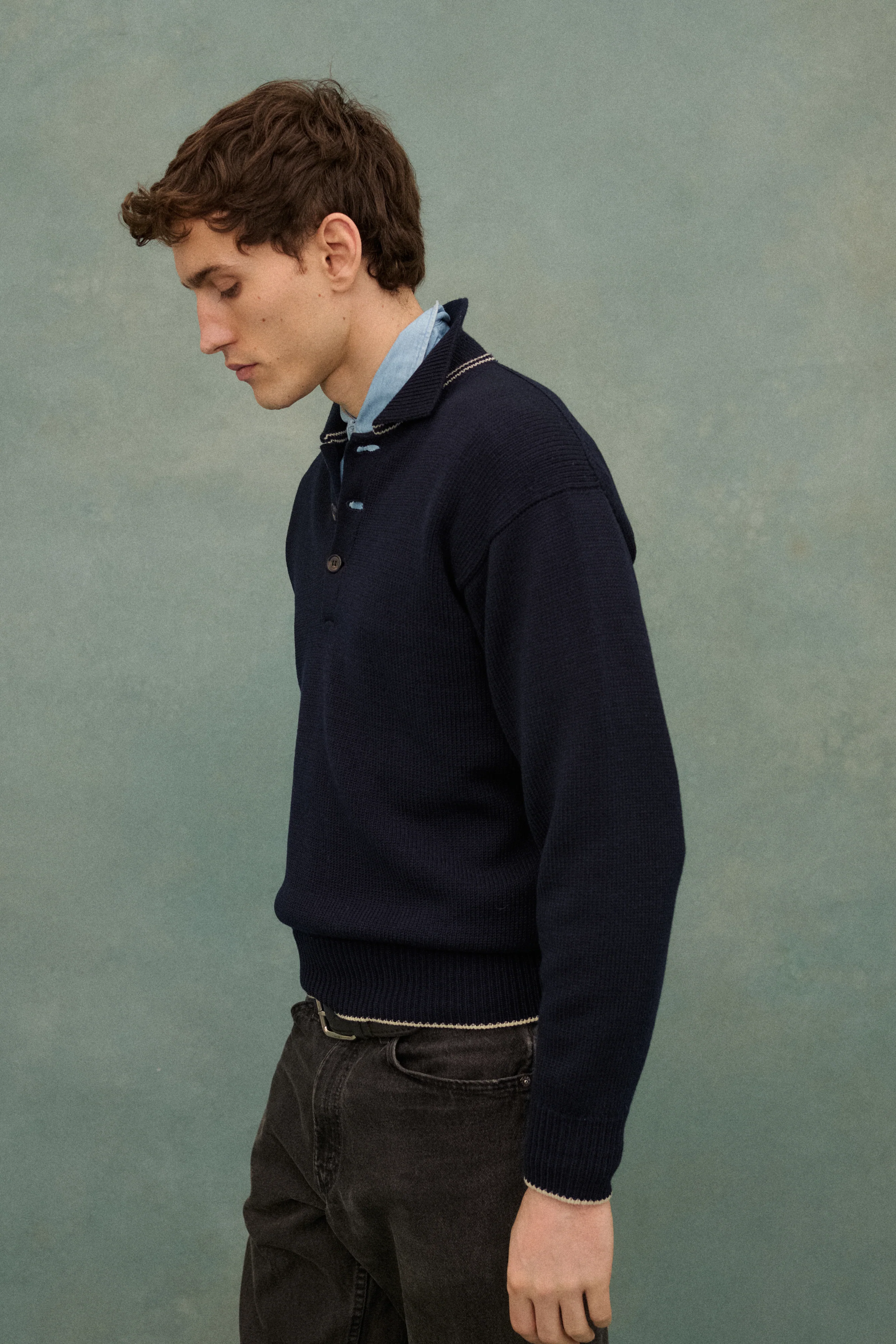 Y's Navy Pullover - Image 15