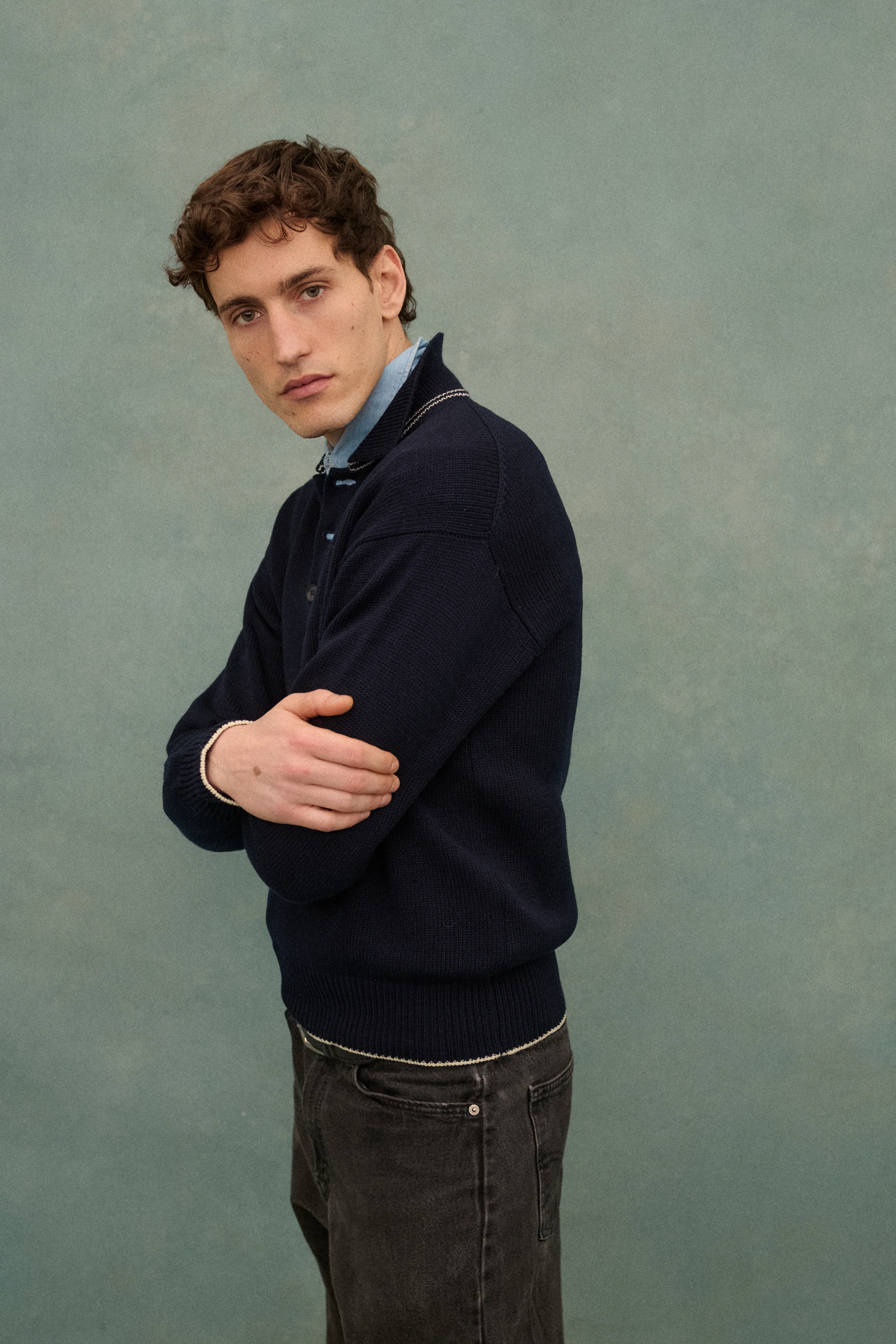 Y's Navy Pullover - Image 17