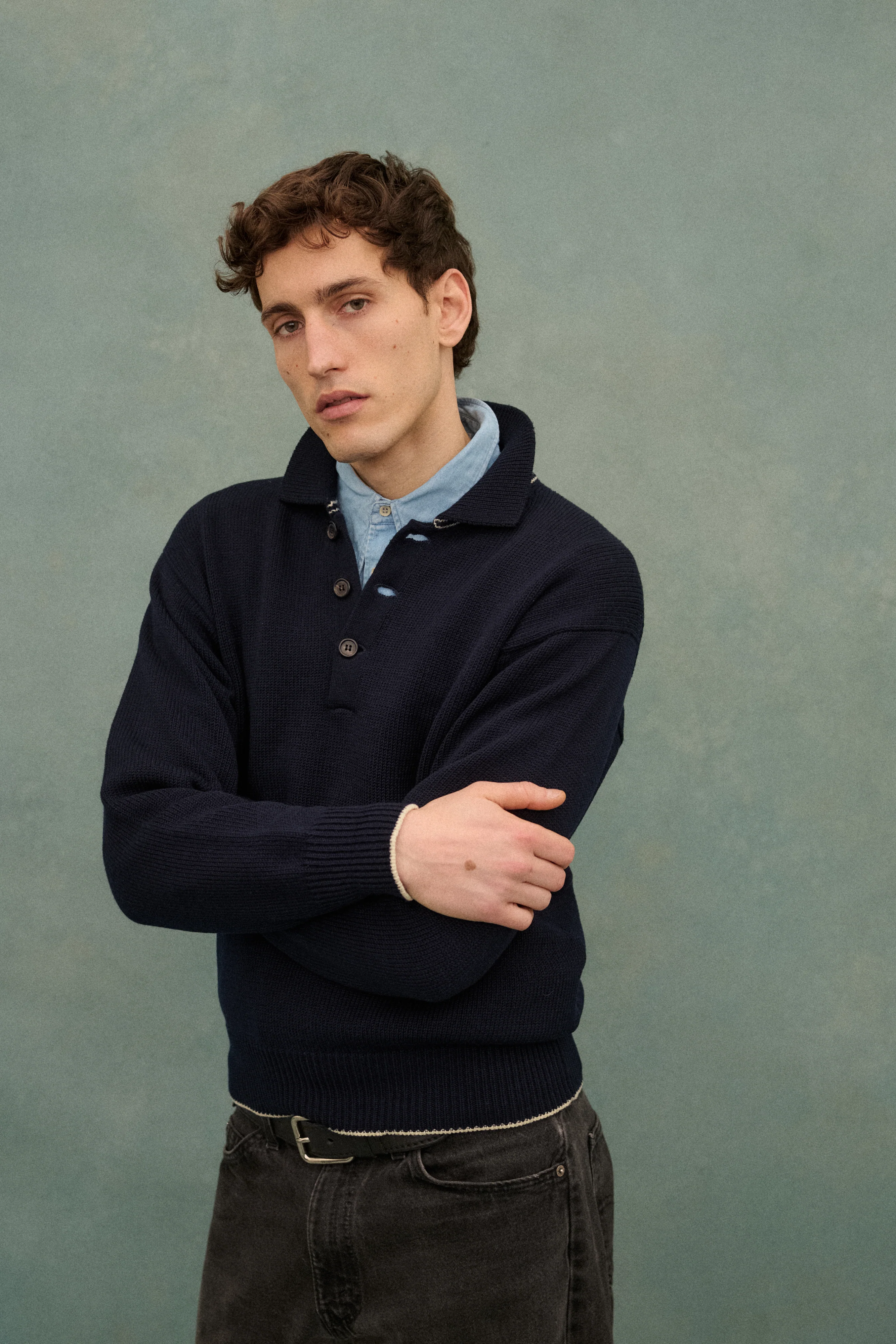 Y's Navy Pullover - Image 18