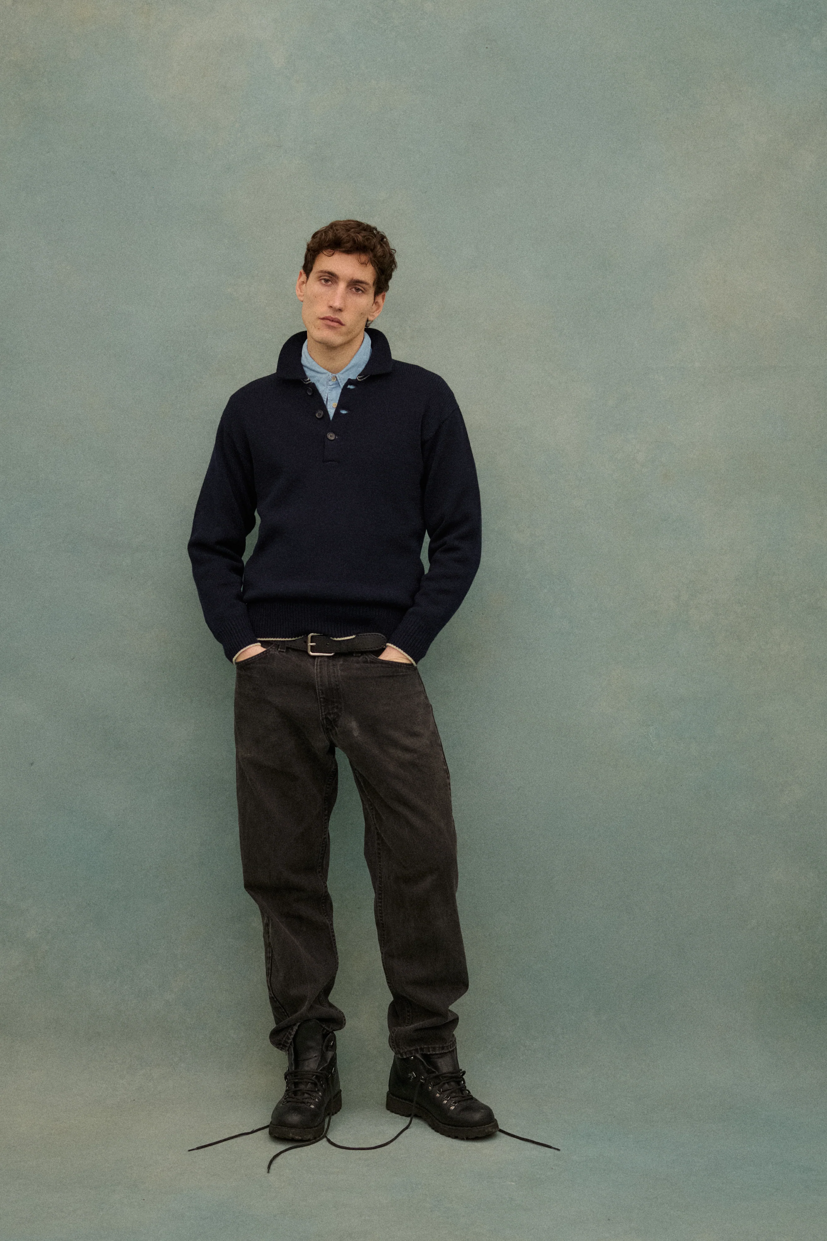 Y's Navy Pullover - Image 3