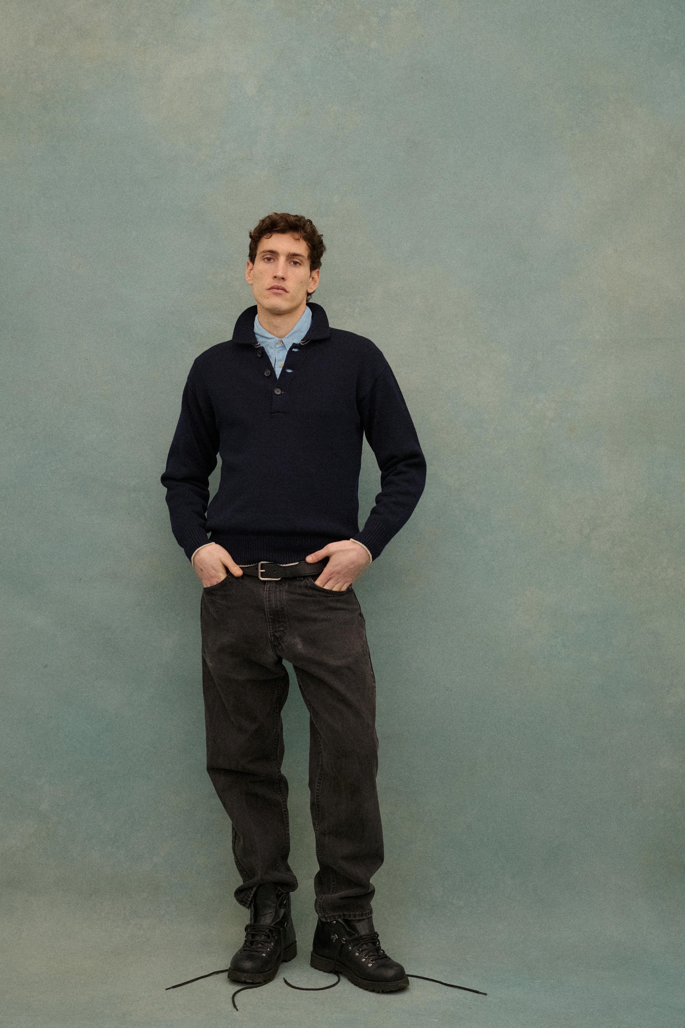 Y's Navy Pullover - Image 5