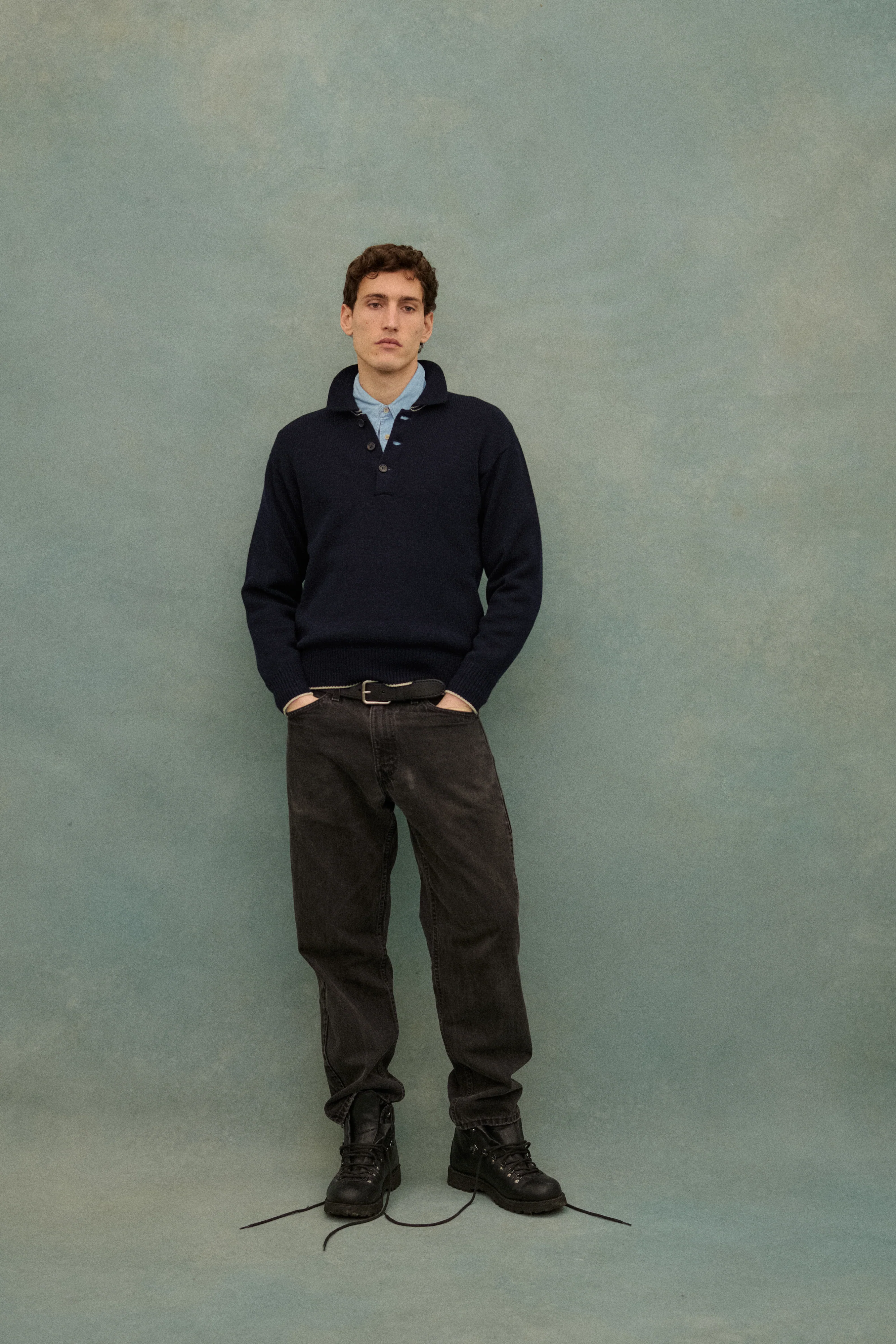 Y's Navy Pullover - Image 7