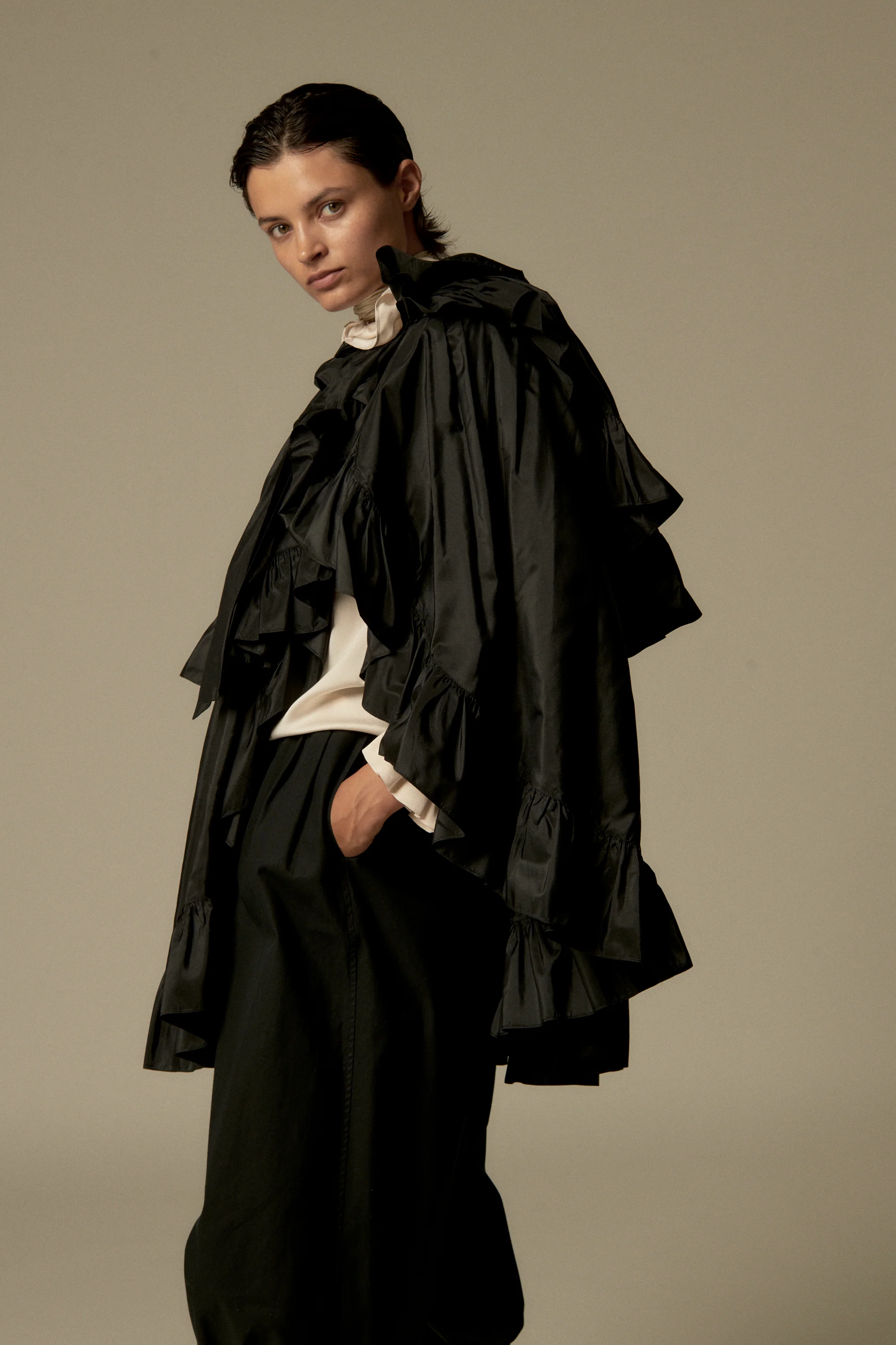 YSL Black Cape - Image 17