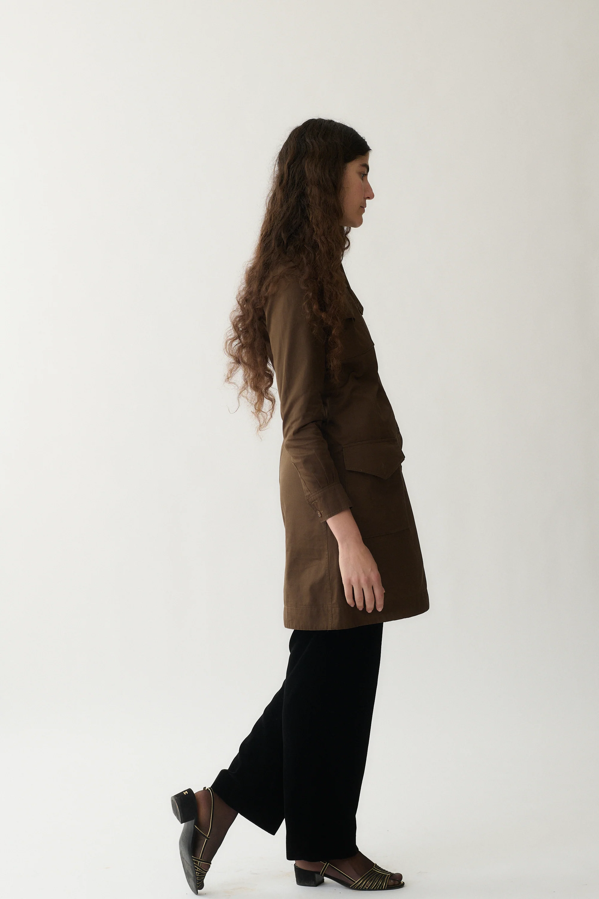 1970's Ysl Chocolate Tunic - Image 10