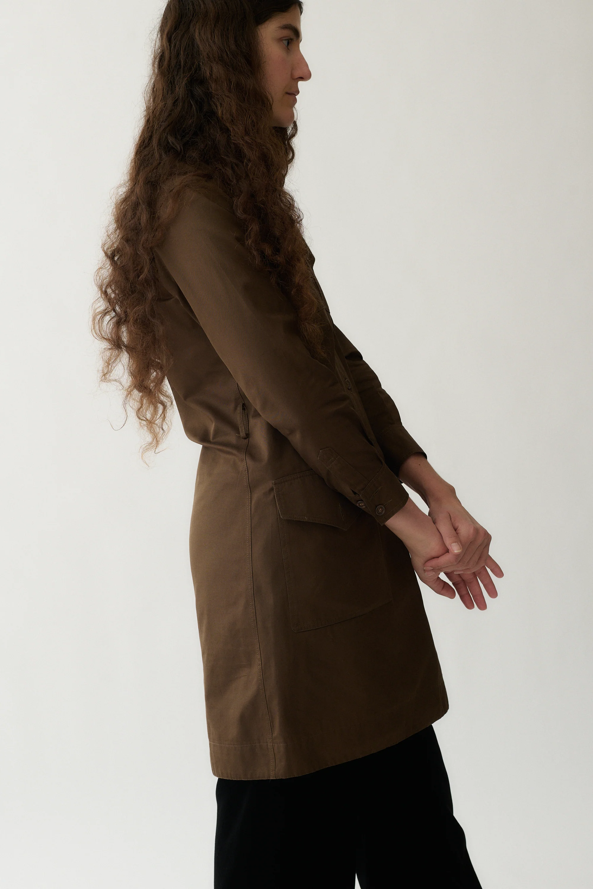 1970's Ysl Chocolate Tunic - Image 11