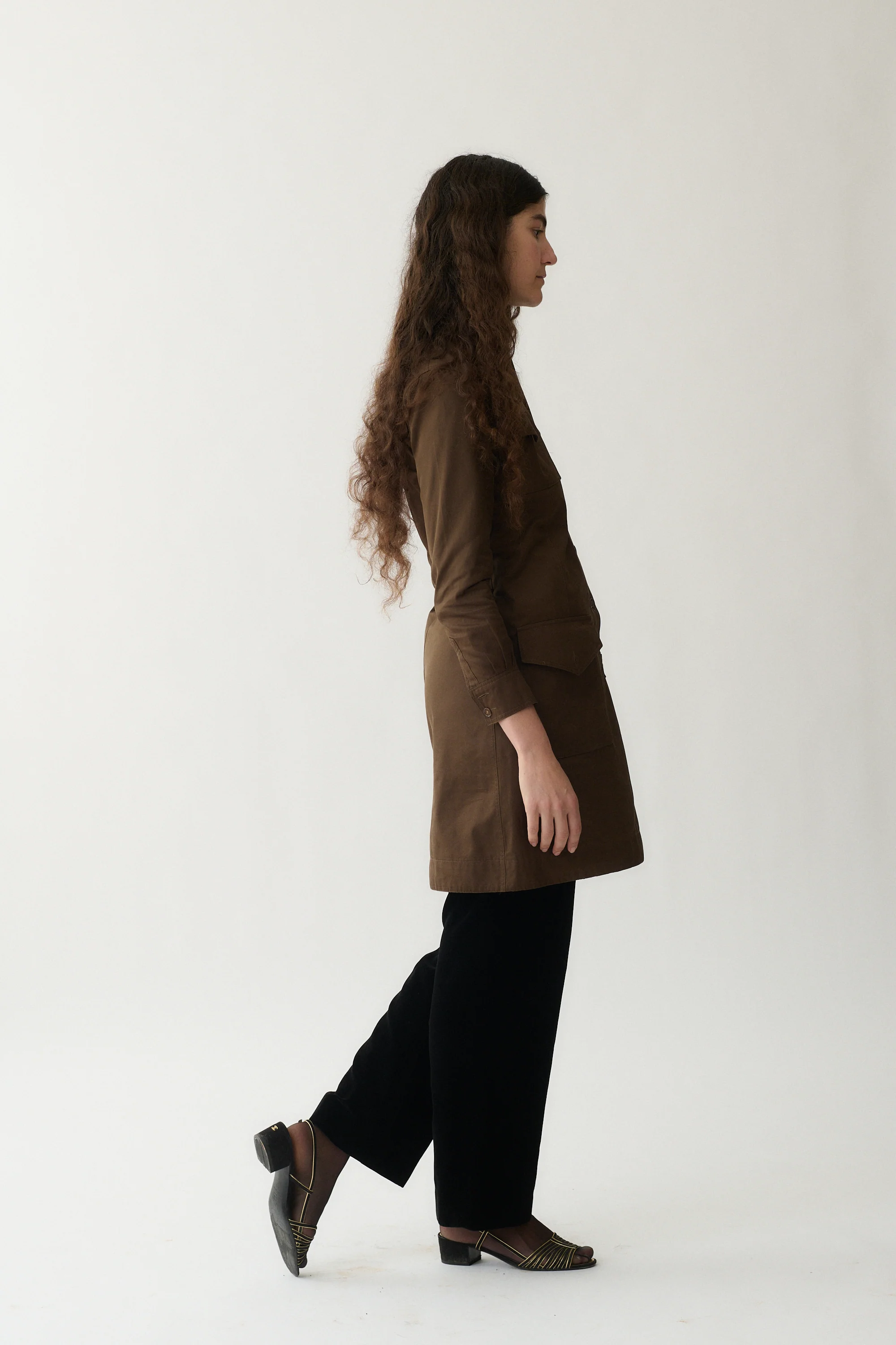 1970's Ysl Chocolate Tunic - Image 4